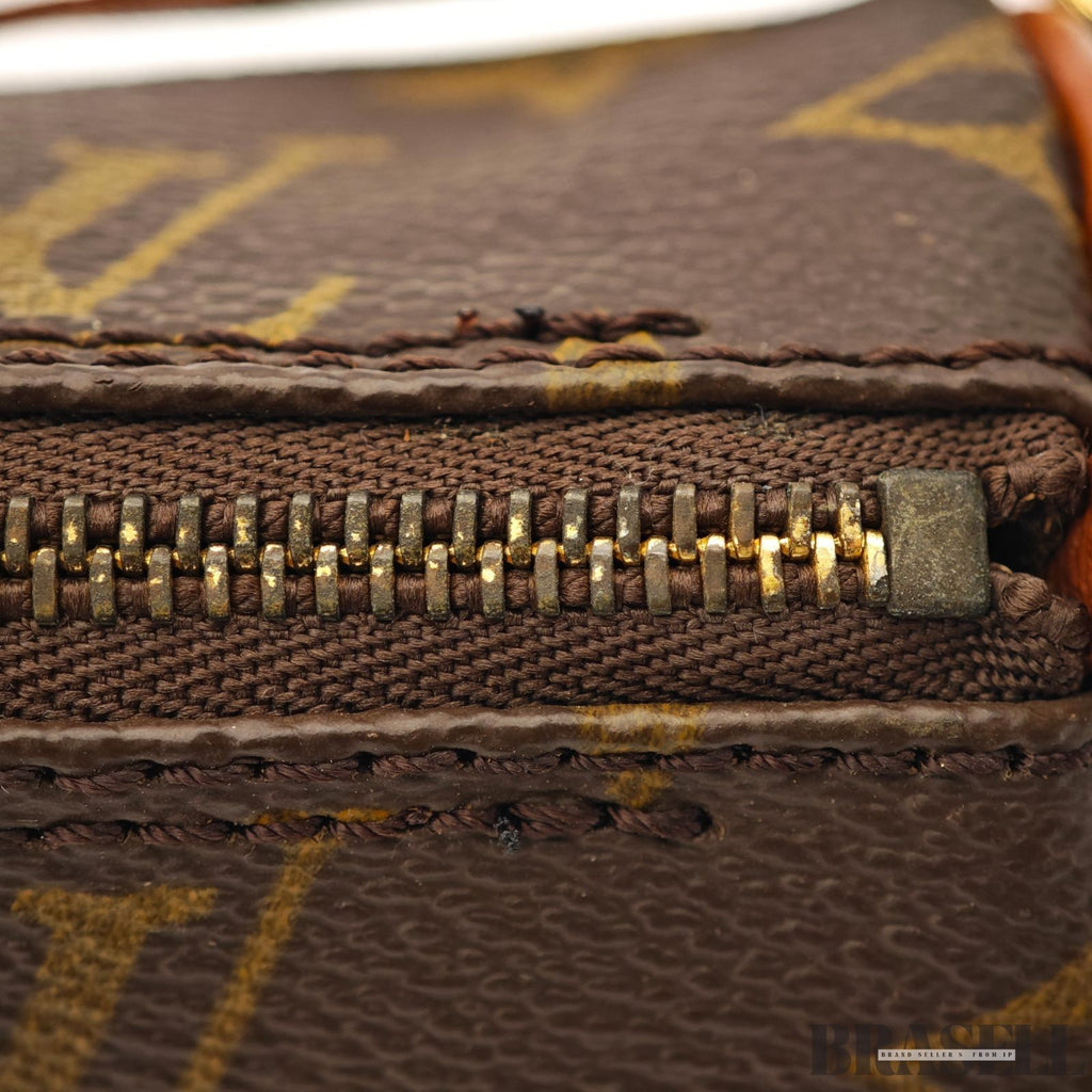 LOUIS VUITTON Monogram Papillon 30 M51385 HandBag Mini Boston Bag Brown France