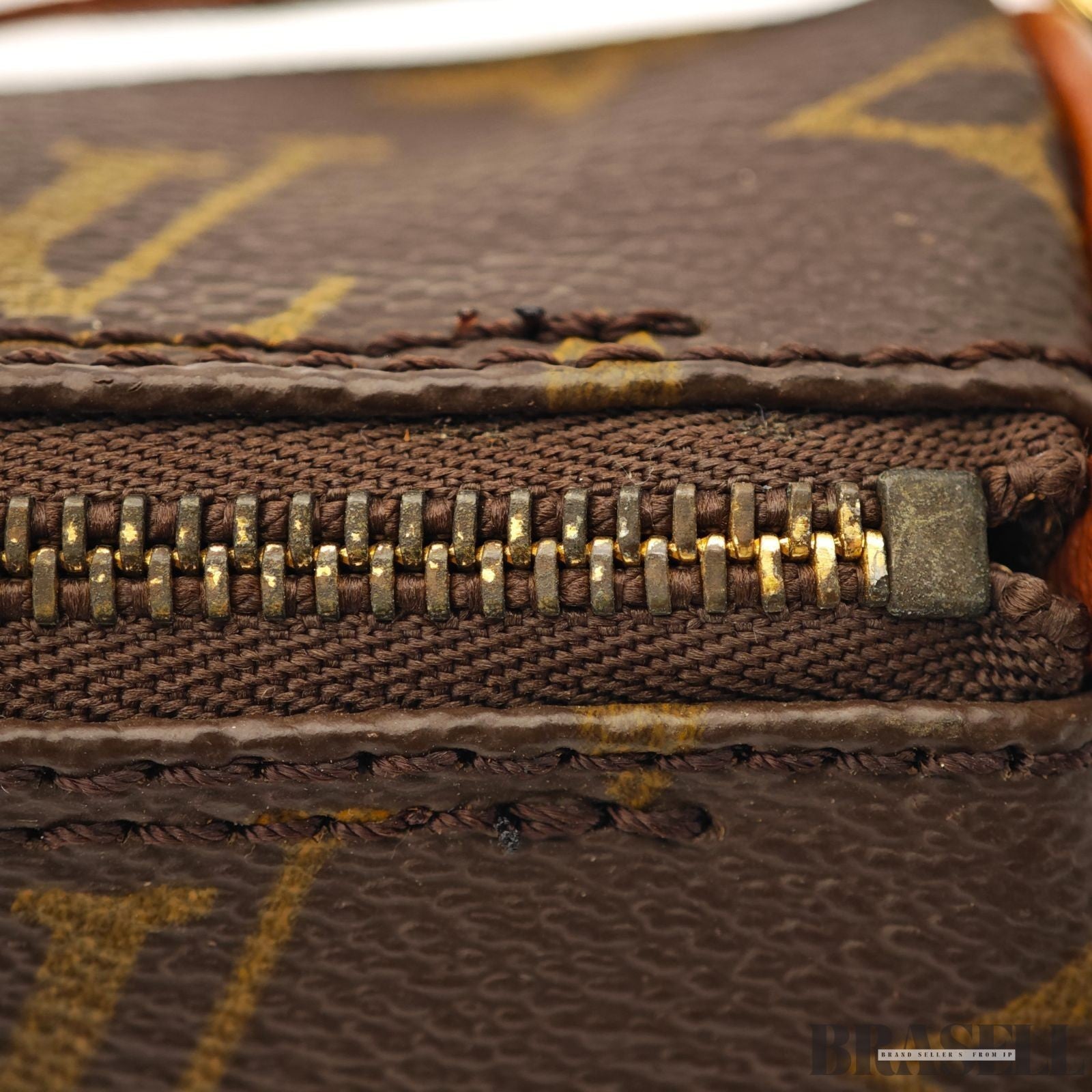 LOUIS VUITTON Monogram Papillon 30 M51385 HandBag Mini Boston Bag Brown France