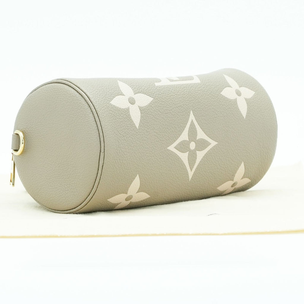 LOUIS VUITTON Empreinte Giant Papillon BB M46031 Handbag Beige Tourtière Cream