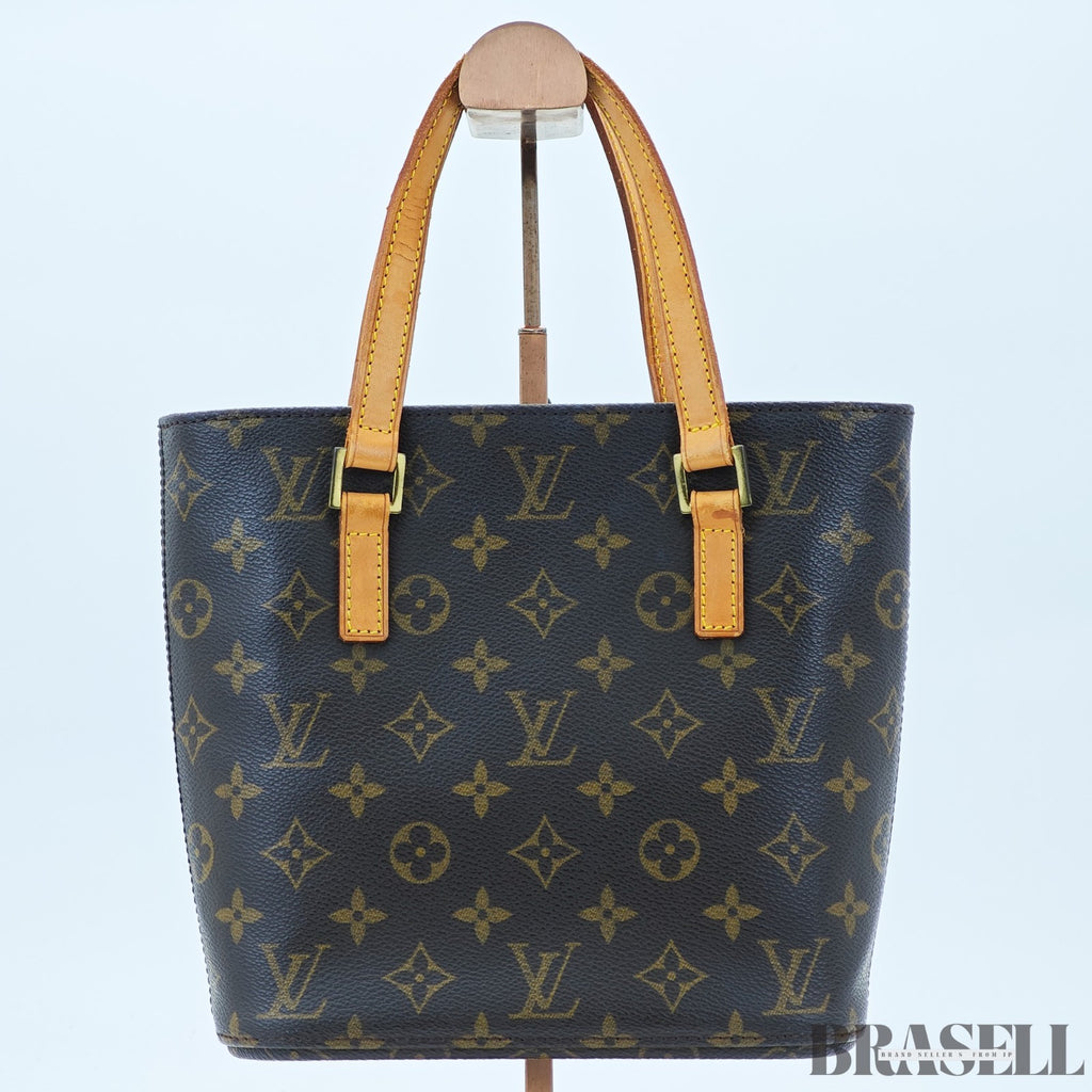 LOUIS VUITTON Vavin PM M51172 Monogram Handbag PVC-Coated Canvas Leather Brown