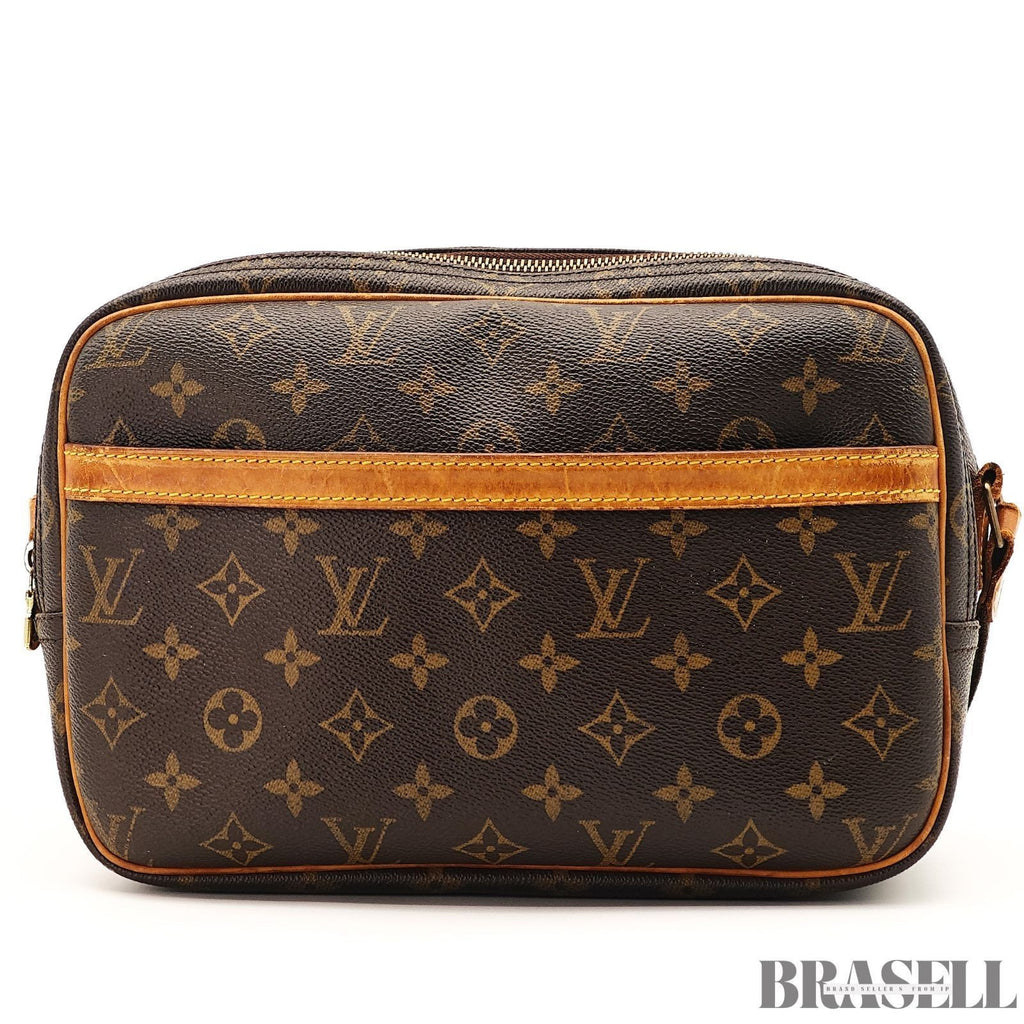 LOUIS VUITTON Reporter PM Crossbody Shoulder Bag Monogram Leather M45254 SP0053