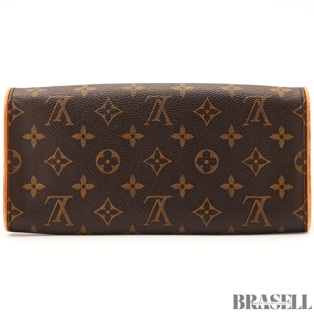 LOUIS VUITTON Pochette Twin GM 2Way Shoulder Bag Monogram Brown M51852 SD0031