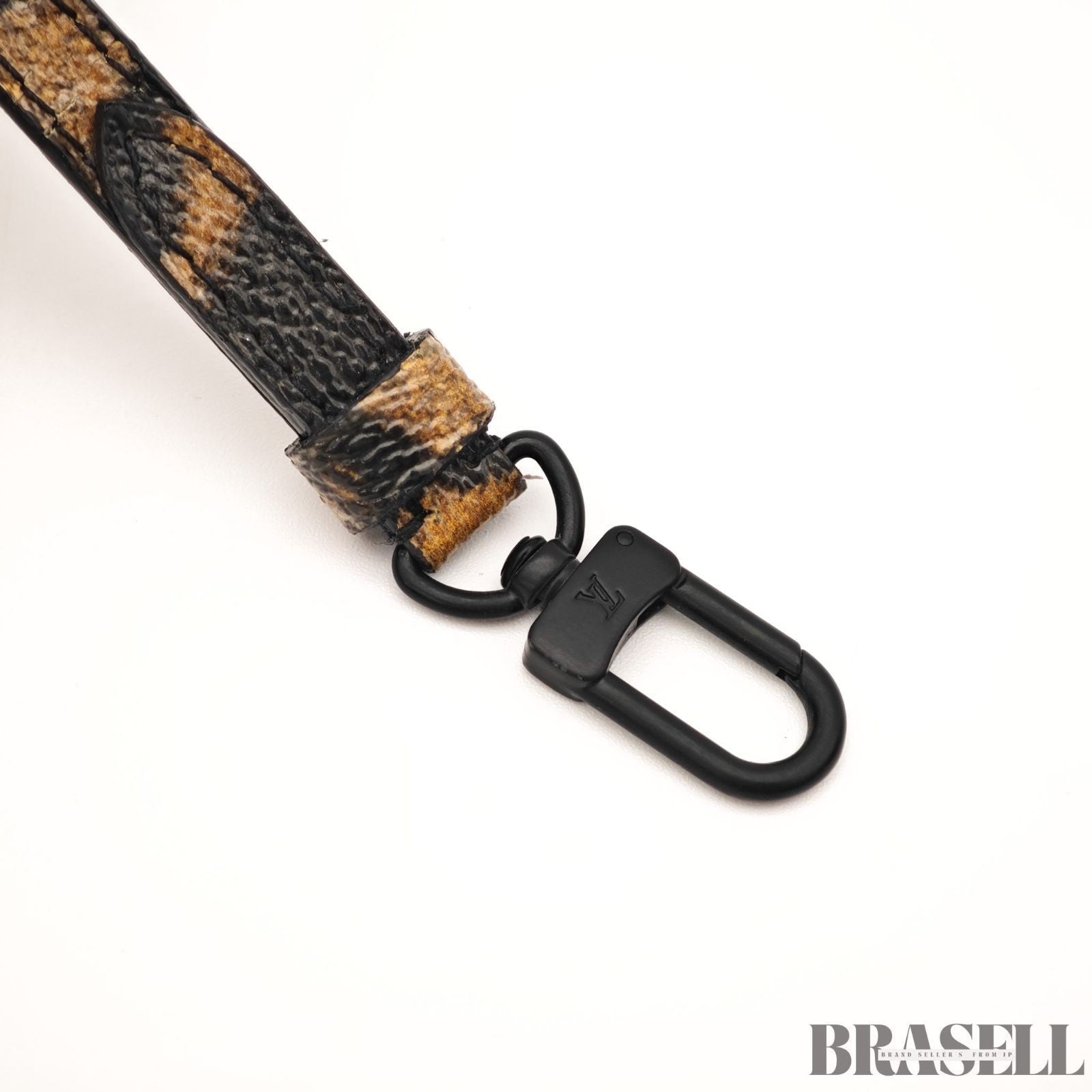 Louis Vuitton Monogram Reverse Leopard M43001 2Way Handbag Brown Black Canvas