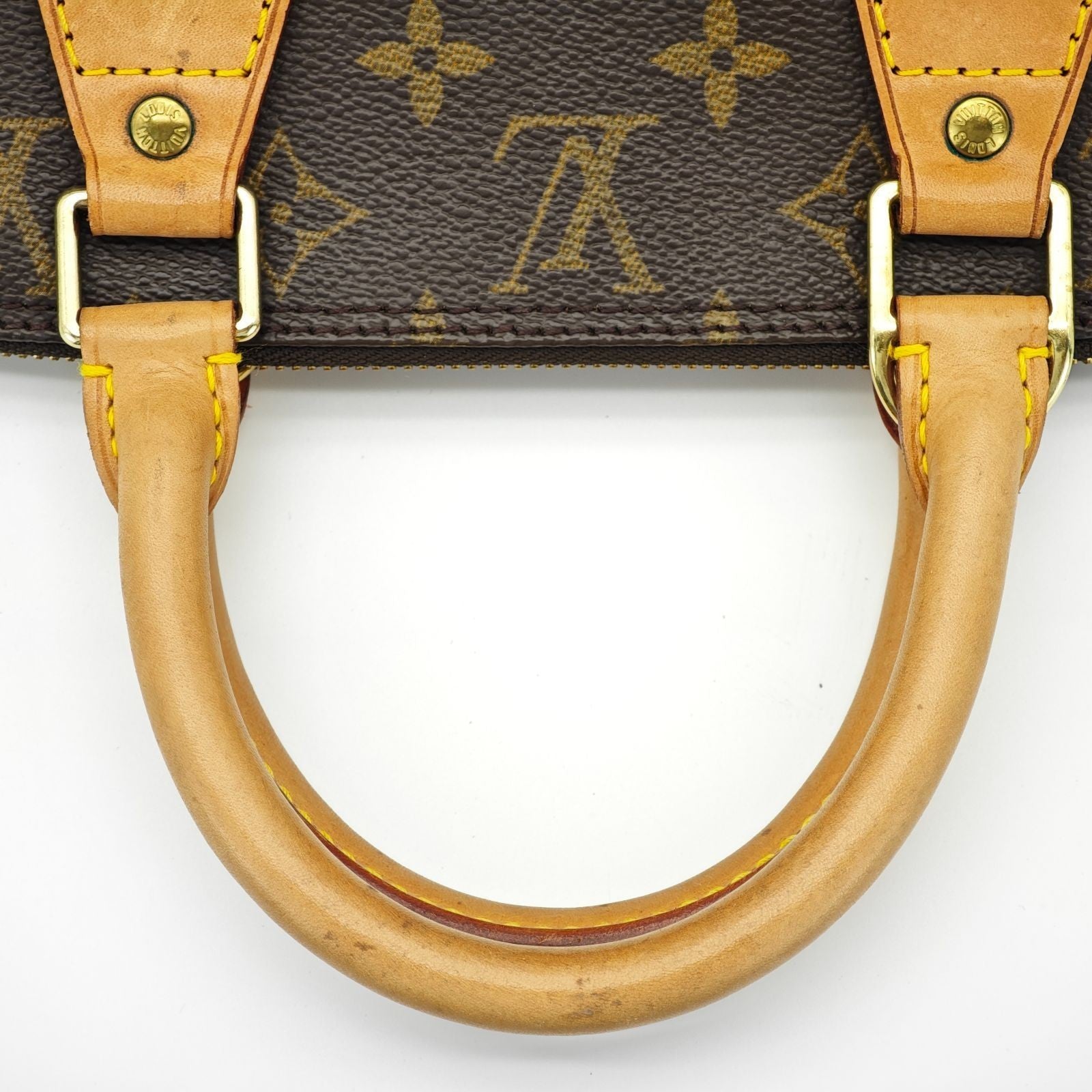 LOUIS VUITTON Monogram Alma M51130 Bag Brown Women's
