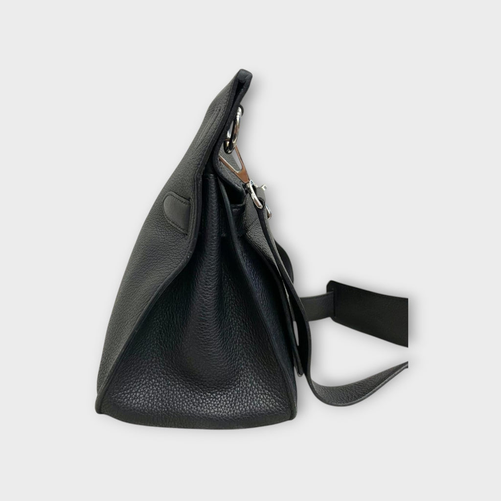 Hermès Jypsière 34 Shoulder Bag Ꮇ Stamp 2009 Black Leather 【A】