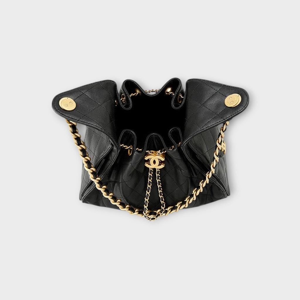 Chanel 25 Small Handbag Black【S】