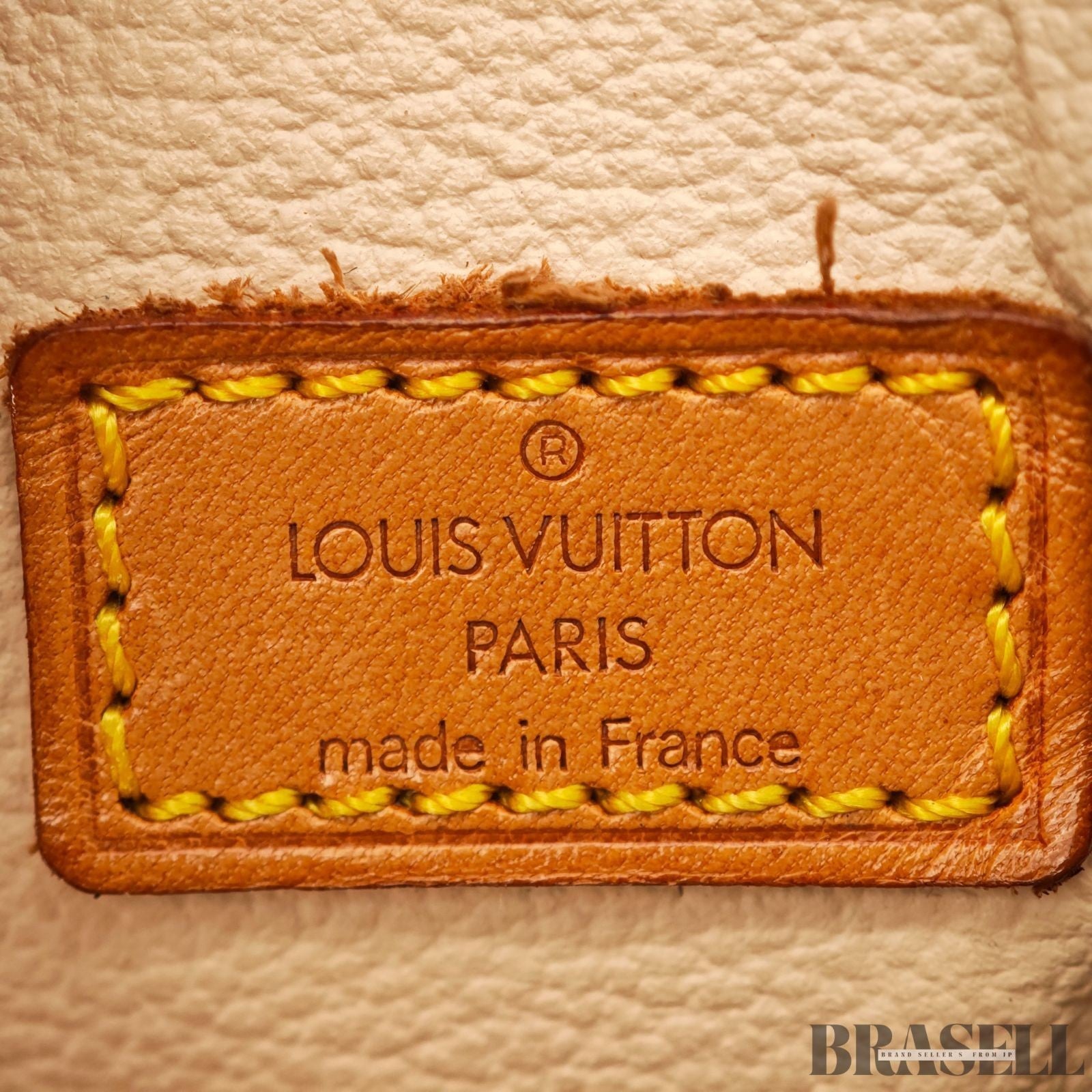 Louis Vuitton Spontini M47500 Monogram Handbag Shoulder Bag 2Way Brown