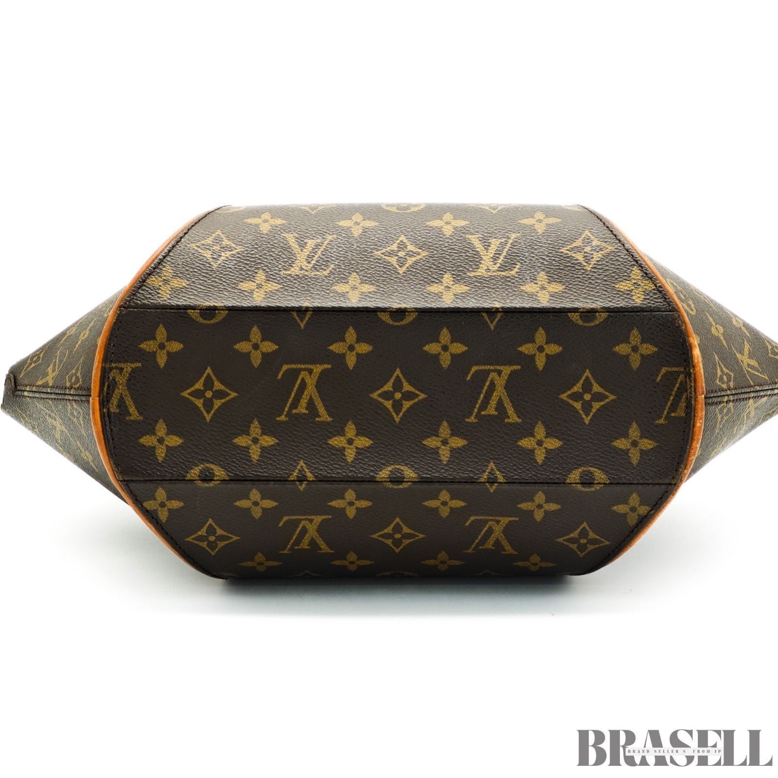 Louis Vuitton Ellipse PM M51127 Monogram Canvas Handbag Brown Woman