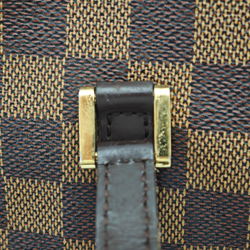 LOUIS VUITTON Damier Papillon 30 N51303 Cylindrical Bag Brown
