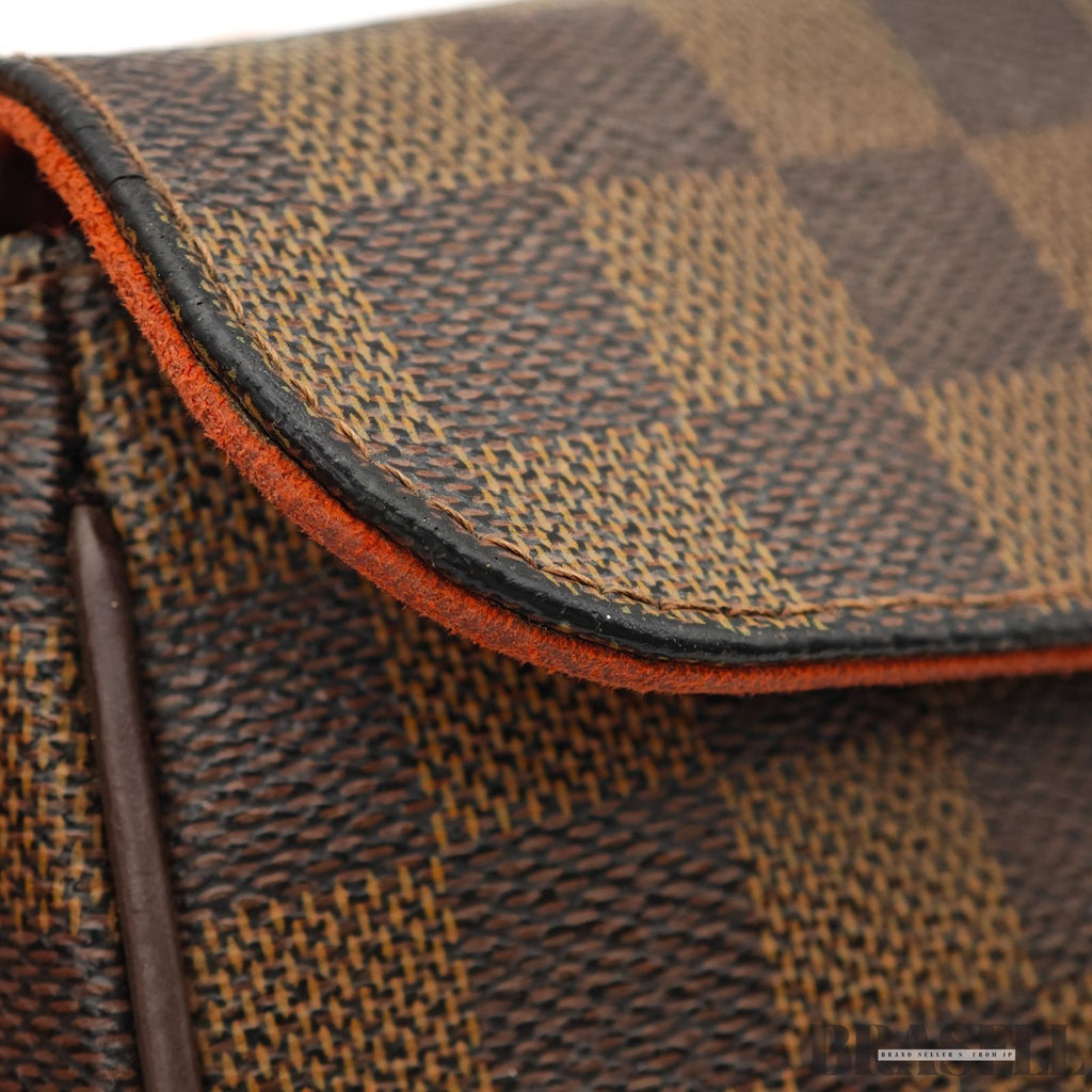 Louis Vuitton Damier Recoleta Handbag One Shoulder Bag Brown Women N51299