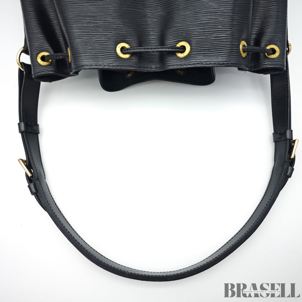Louis Vuitton Epi Noé Noir M59002 One Shoulder Bag Handbag Drawstring Black