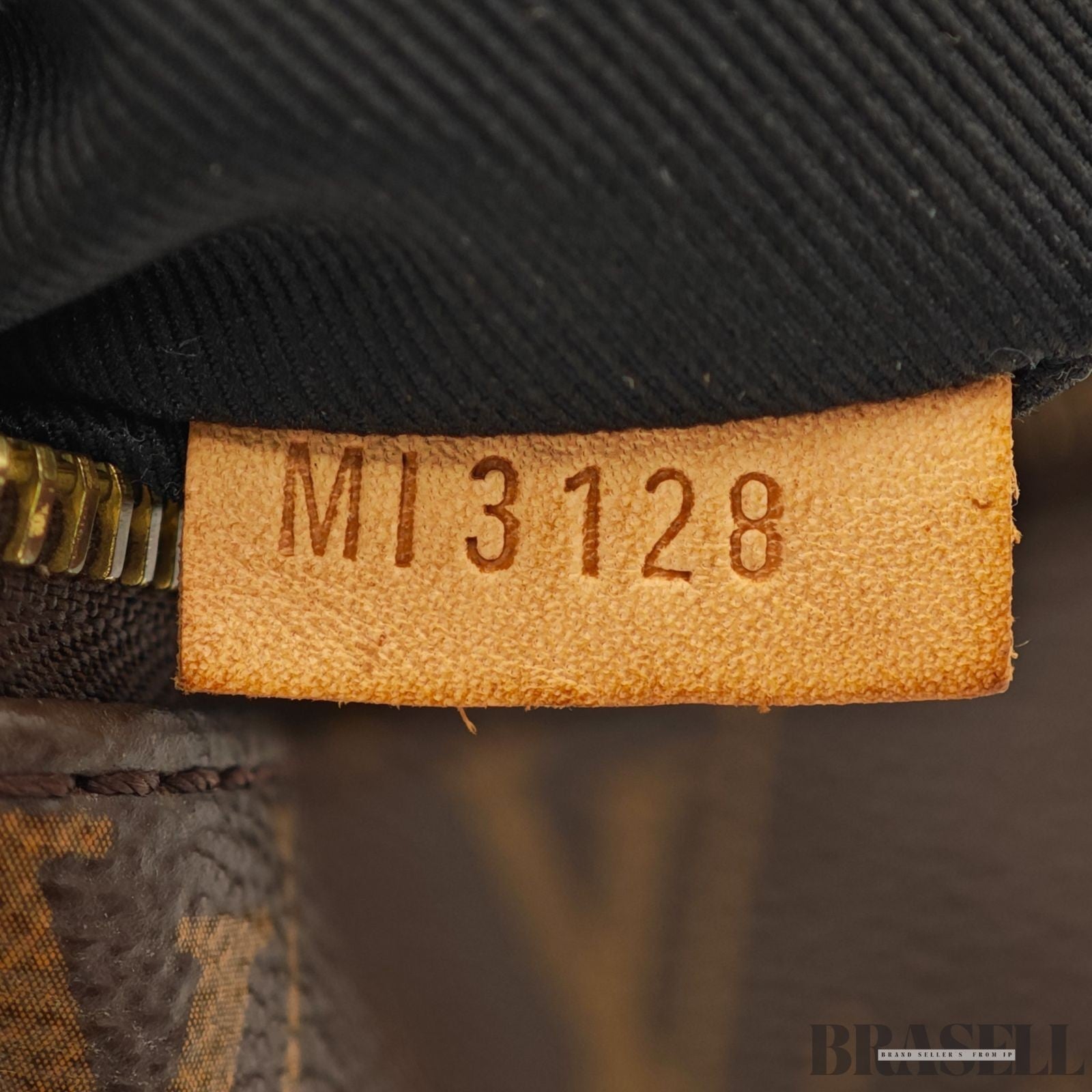 LOUIS VUITTON Monogram Bum Bag Canvas M43644 Brown Crossbody Bag Auth