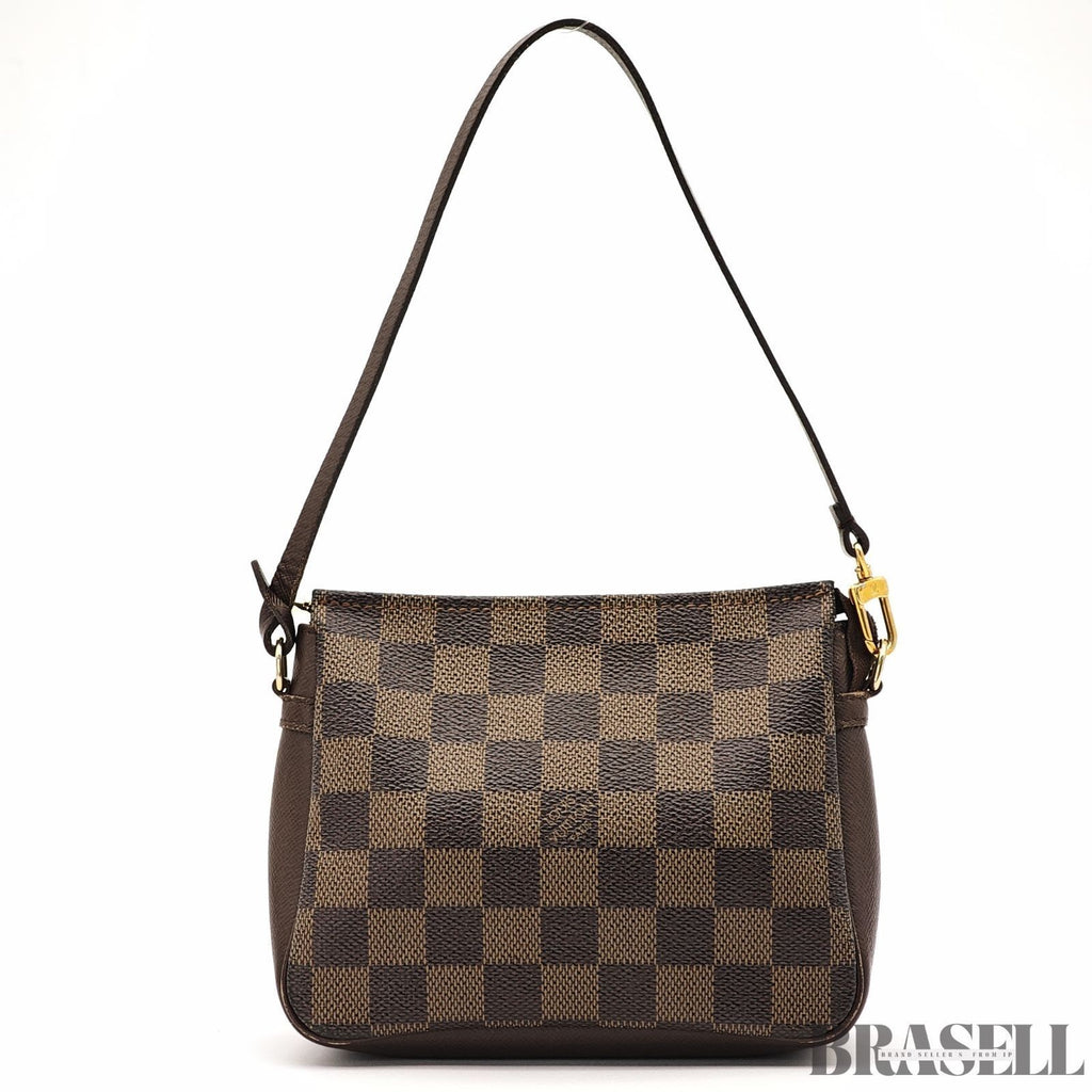 Louis Vuitton Trousse Makeup N51982 Handbag One Shoulder Damier Canvas Brown