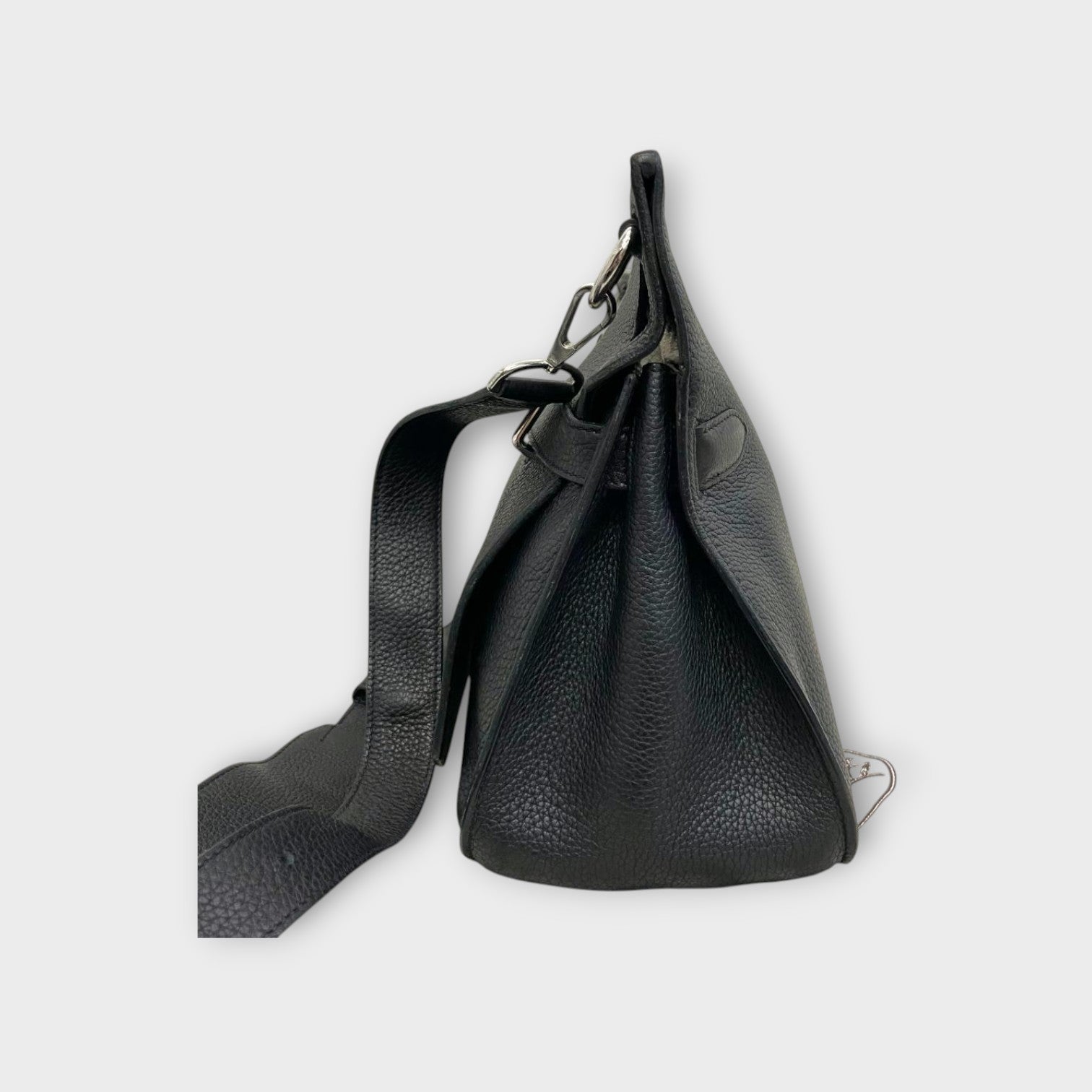 Hermès Jypsière 34 Shoulder Bag Ꮇ Stamp 2009 Black Leather 【A】