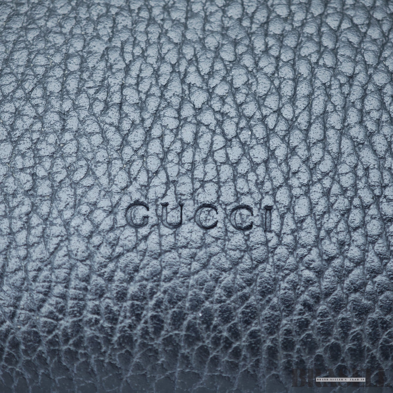 GUCCI Dionysus Tiger Head Chain Wallet 401231 Leather Black