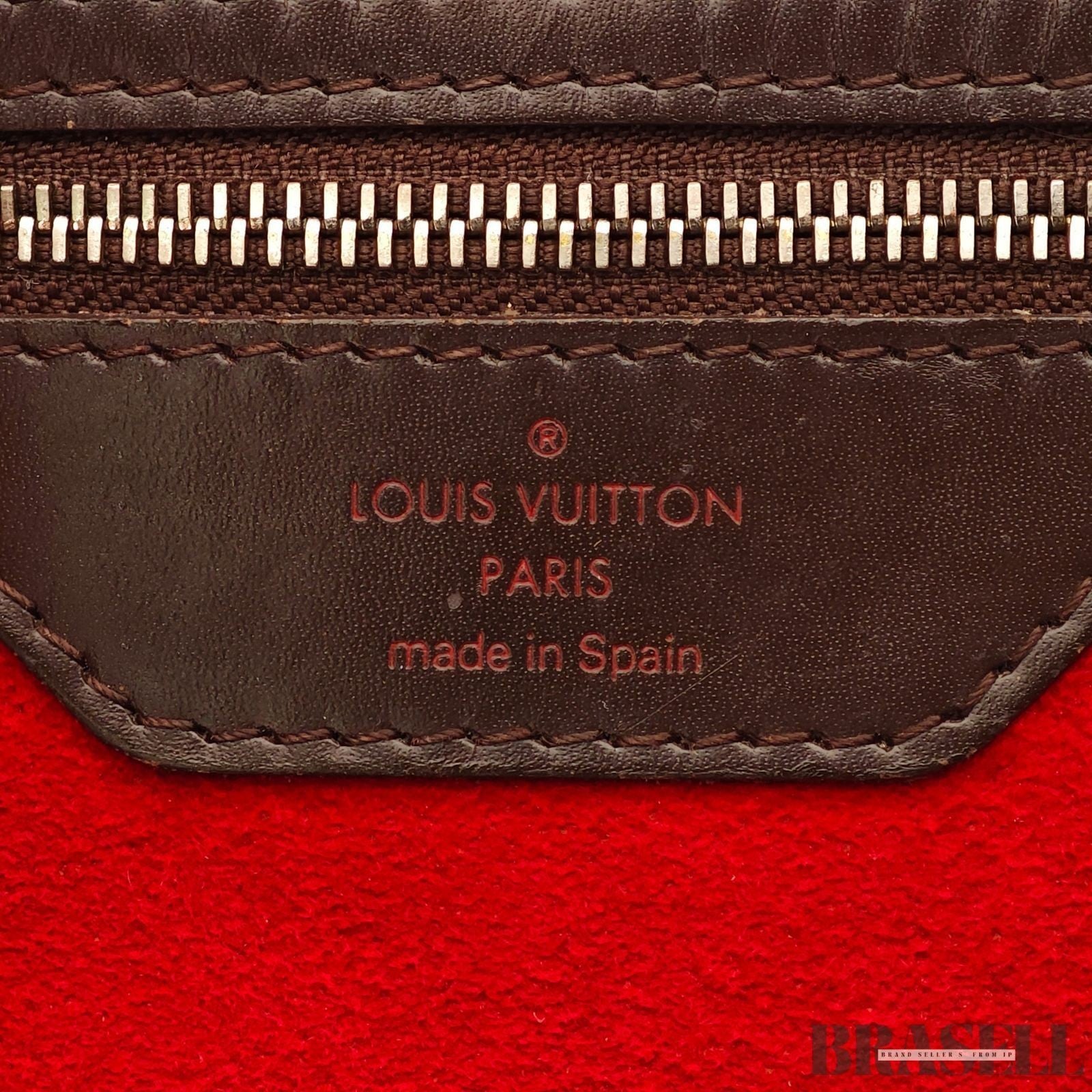 Louis Vuitton Hampstead MM N51204 Handbag Tote Bag Large Capacity Brown