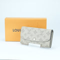LOUIS VUITTON Mahina Portefeuille Iris Long Wallet M60144 Beige