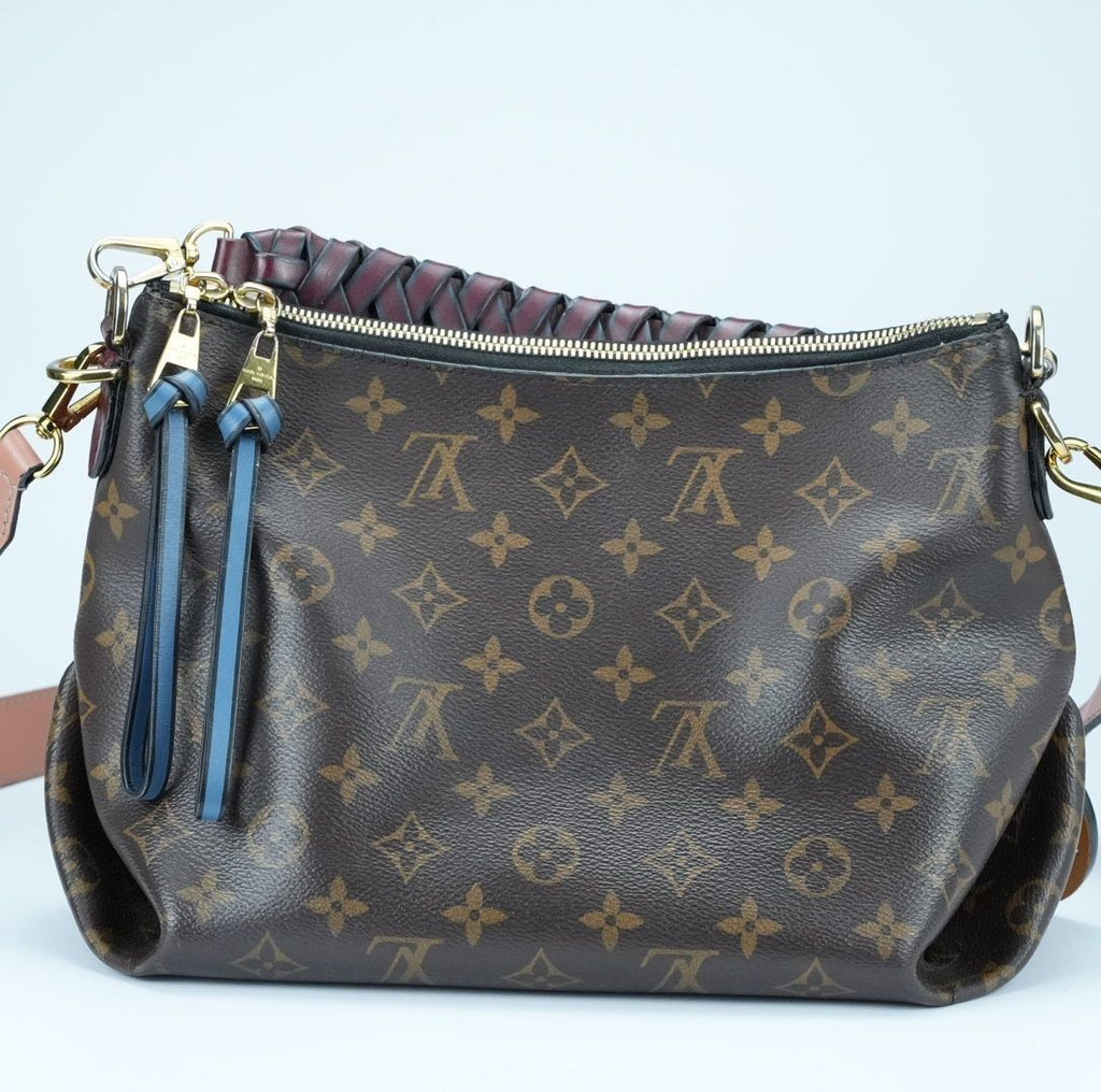 LOUIS VUITTON M55090 Monogram Mini Zipped Hobo 2-Way Shoulder Bag/Handbag
