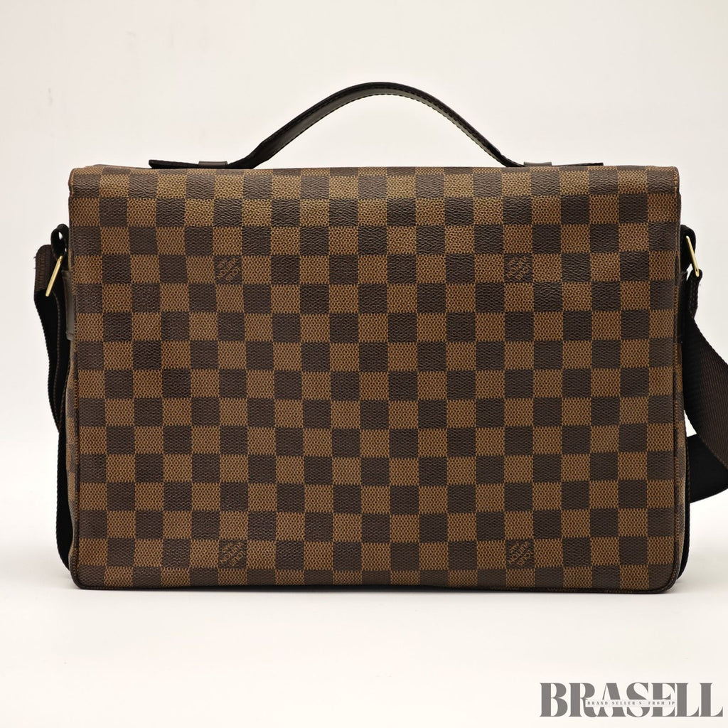 Louis Vuitton 2way Handbag Shoulder Bag N42270 Broadway Damier Ebene Brown