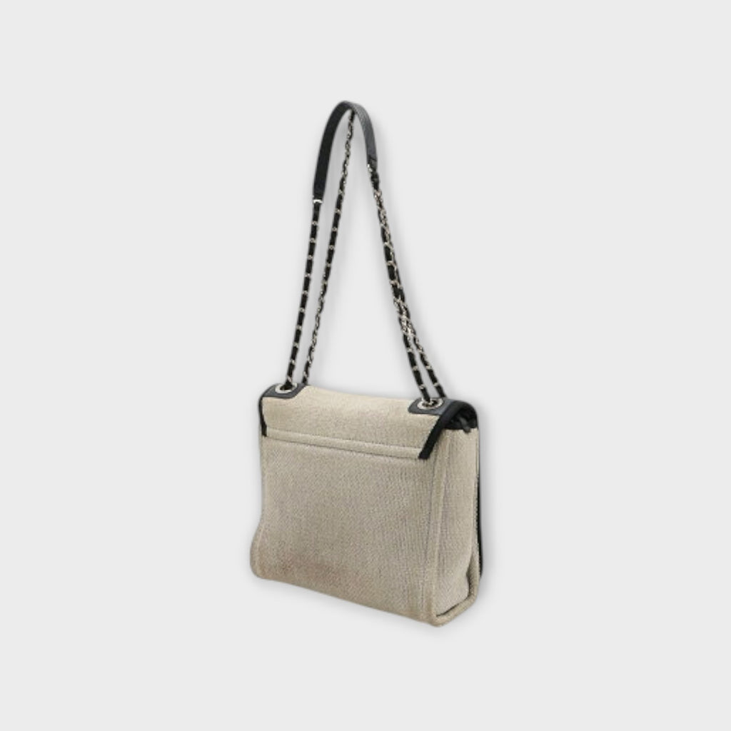 CHANEL Deauville PM Chain Shoulder Messenger Bag A93183