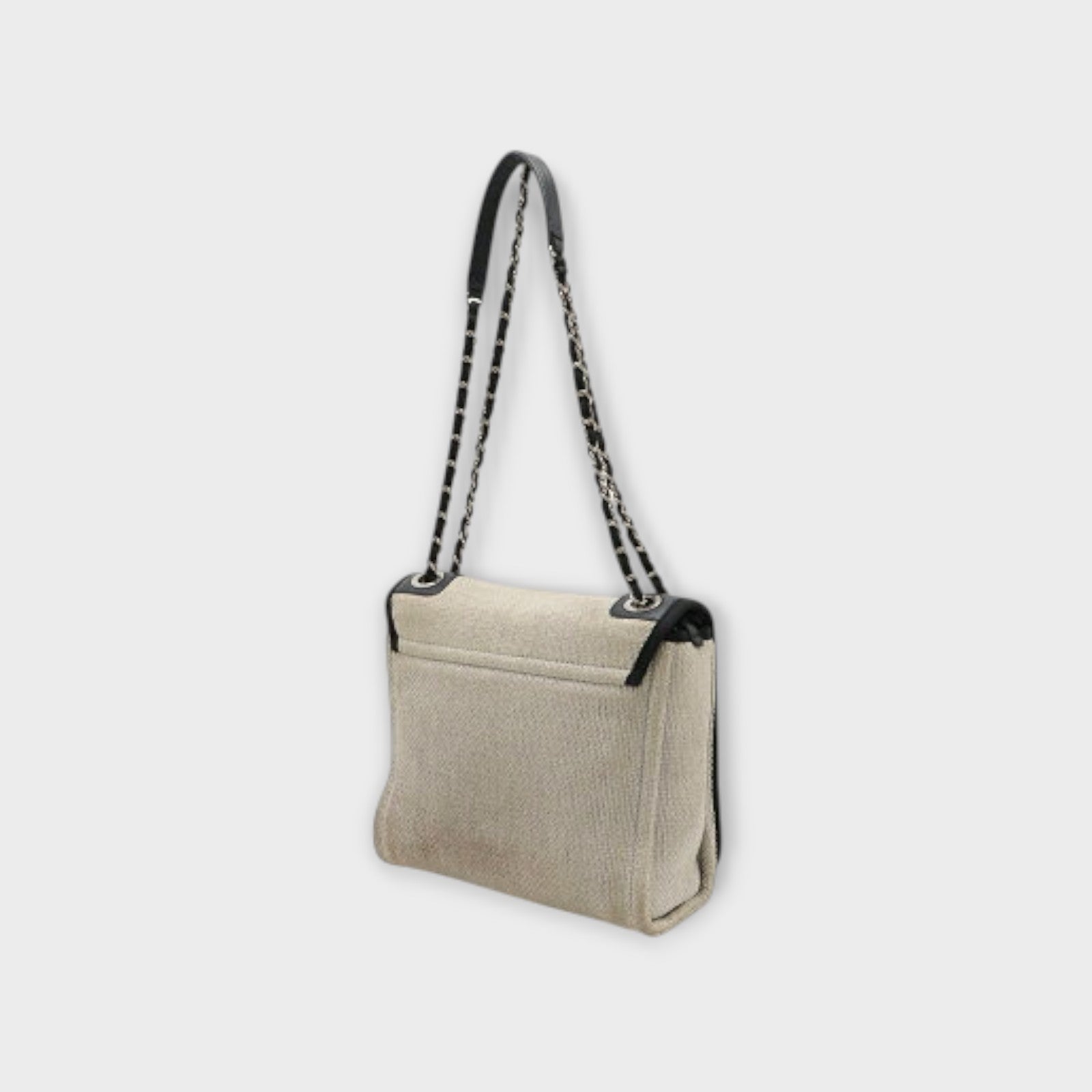 CHANEL Deauville PM Chain Shoulder Messenger Bag A93183