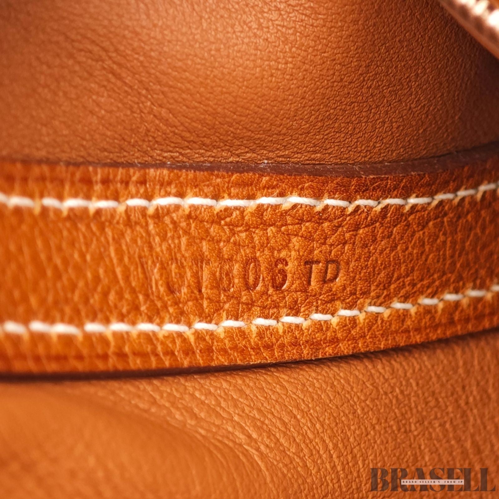 Hermes Sac 24/35 Handbag Top Handle Bag Brown Taurillon Maurice Swift Leather