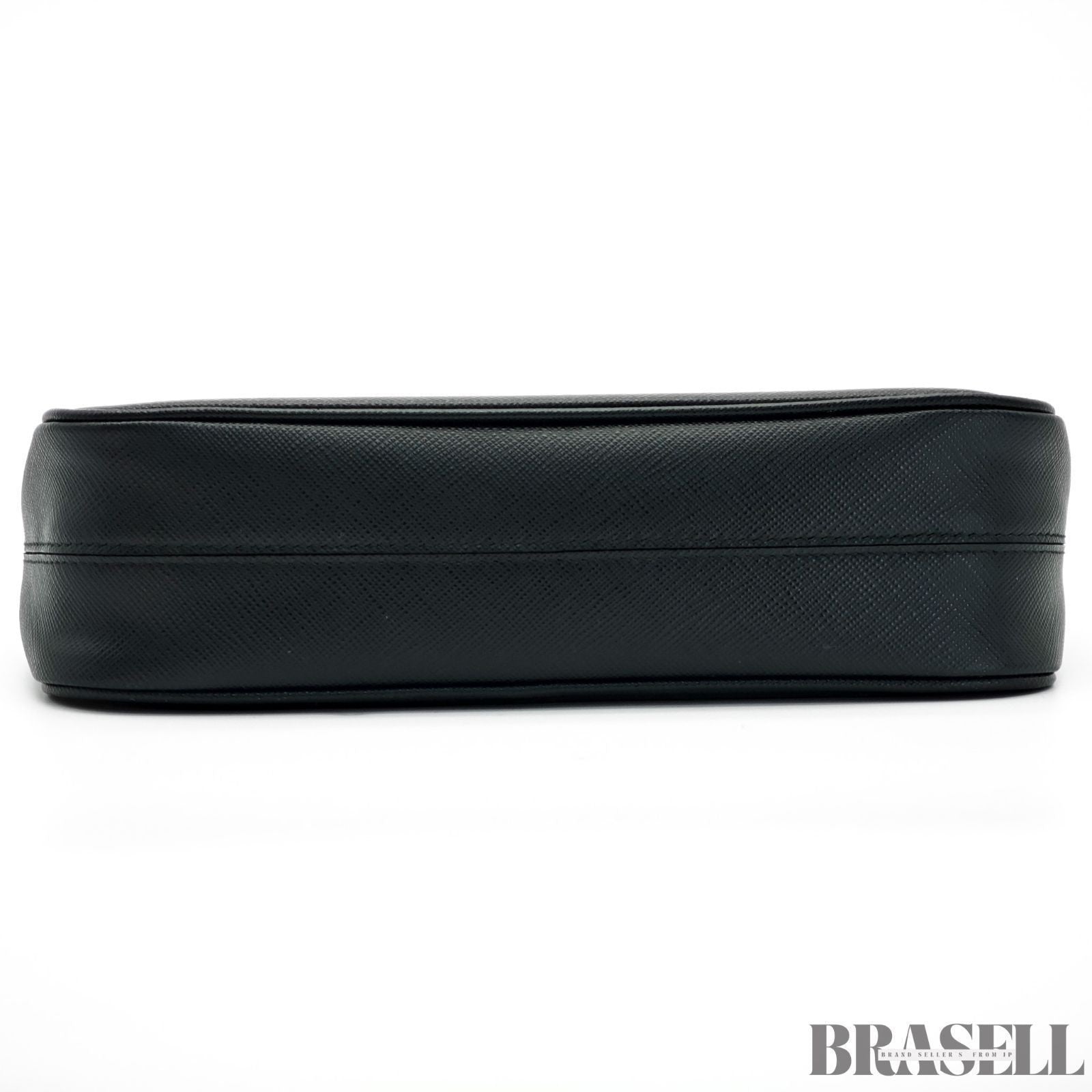 PRADA Re-Edition 2005 Saffiano 1BH204 Handbag Chain Nero Black Leather