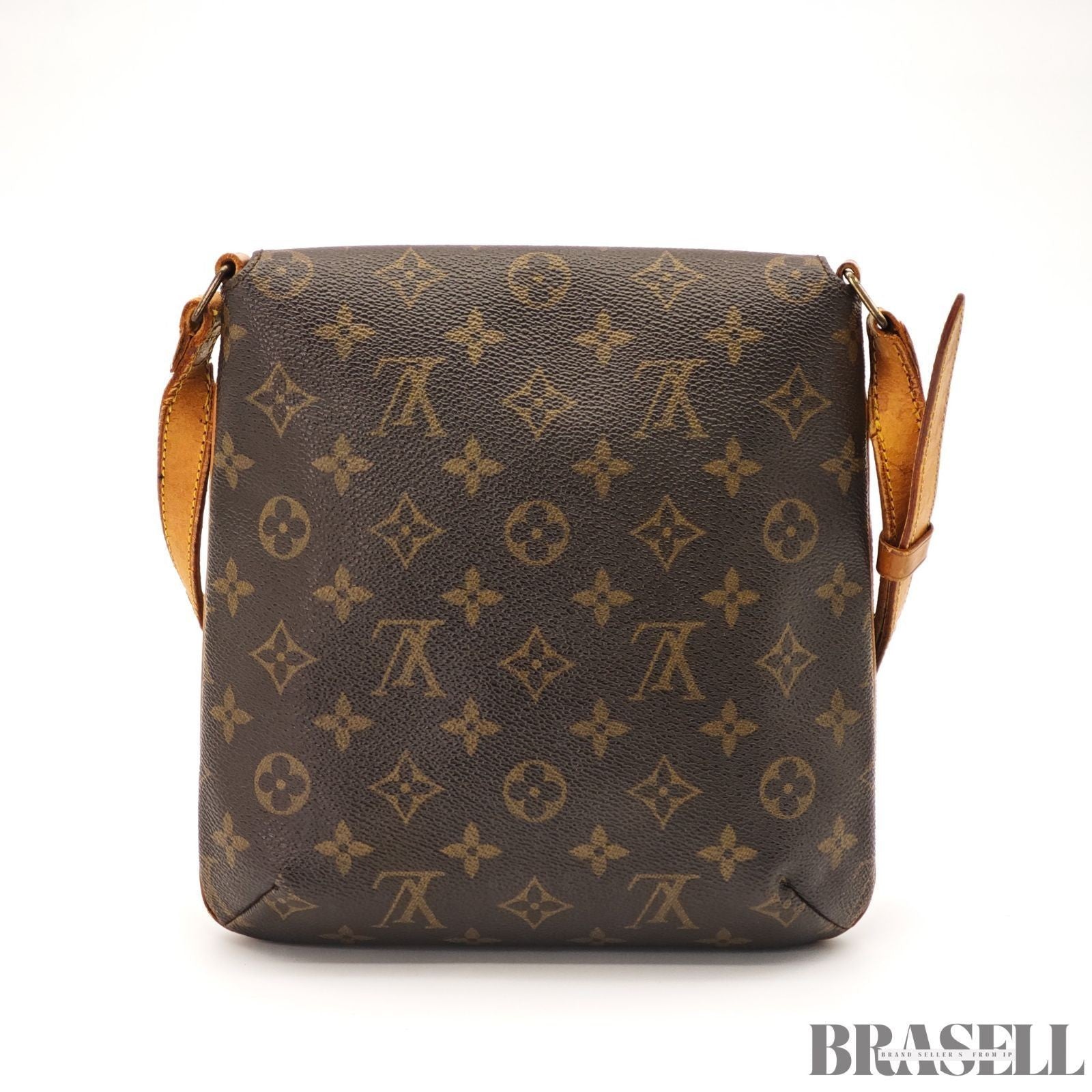 LOUIS VUITTON Musette Salsa Short Shoulder Bag Monogram Brown M51258 CA1908