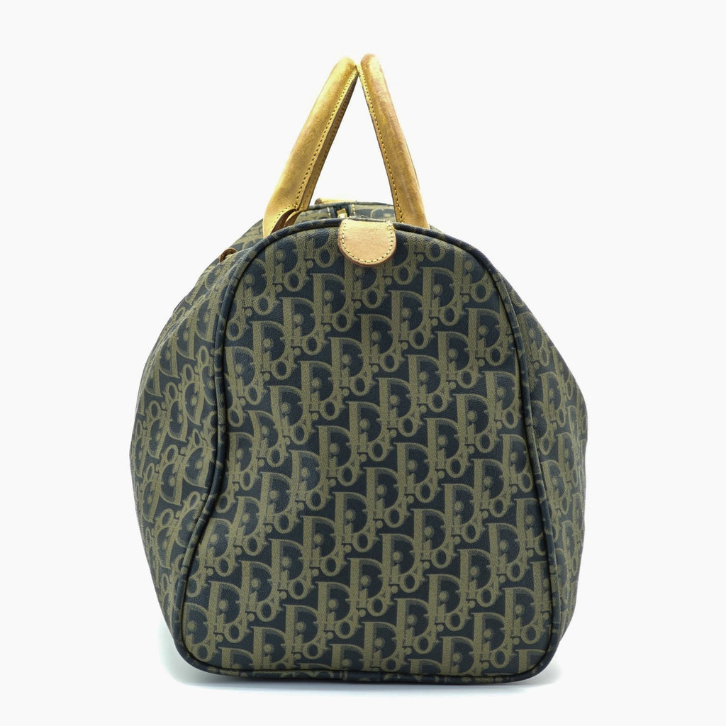 Dior Trotter Boston Bag Canvas Khaki Color Women’s Bag