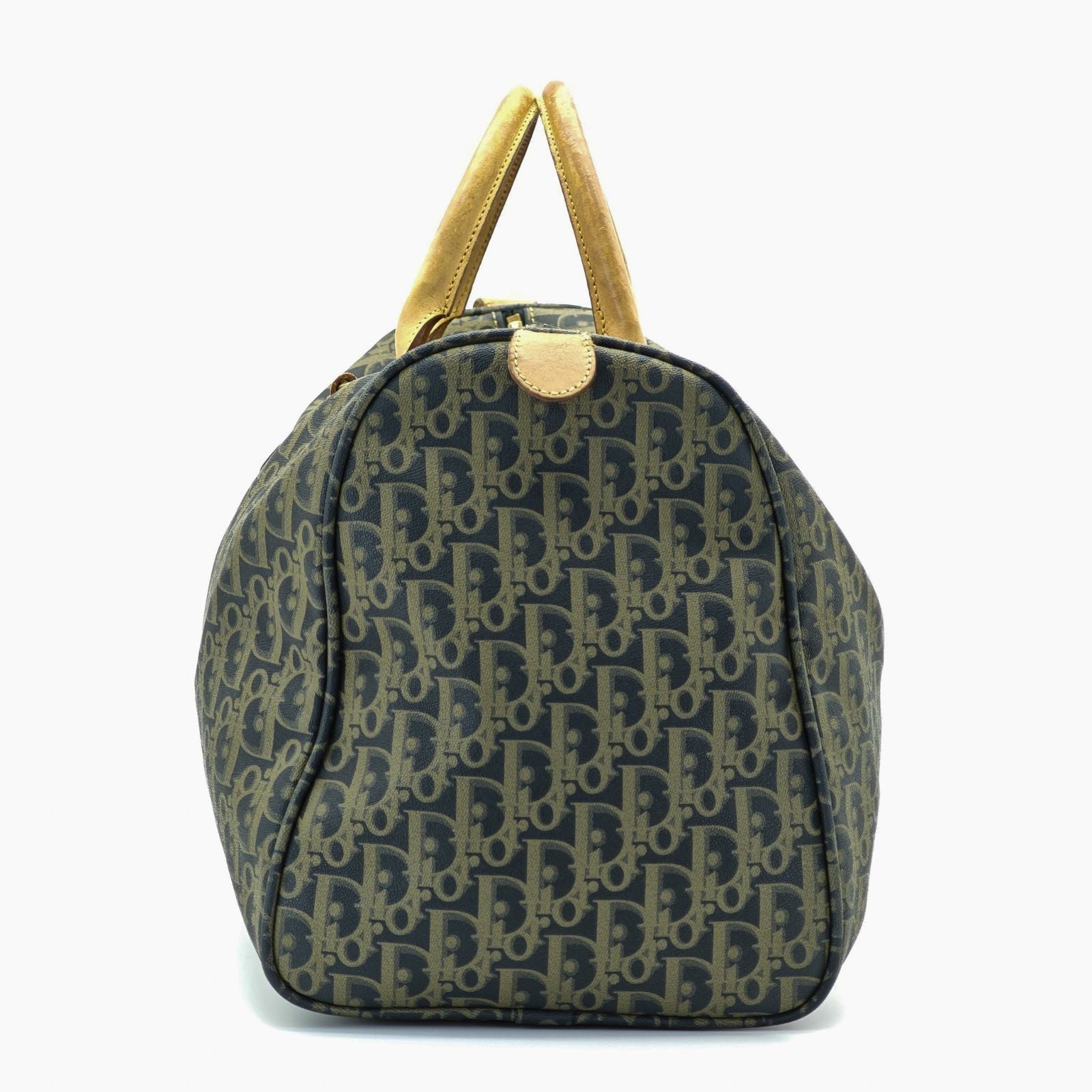 Dior Trotter Boston Bag Canvas Khaki Color Women’s Bag