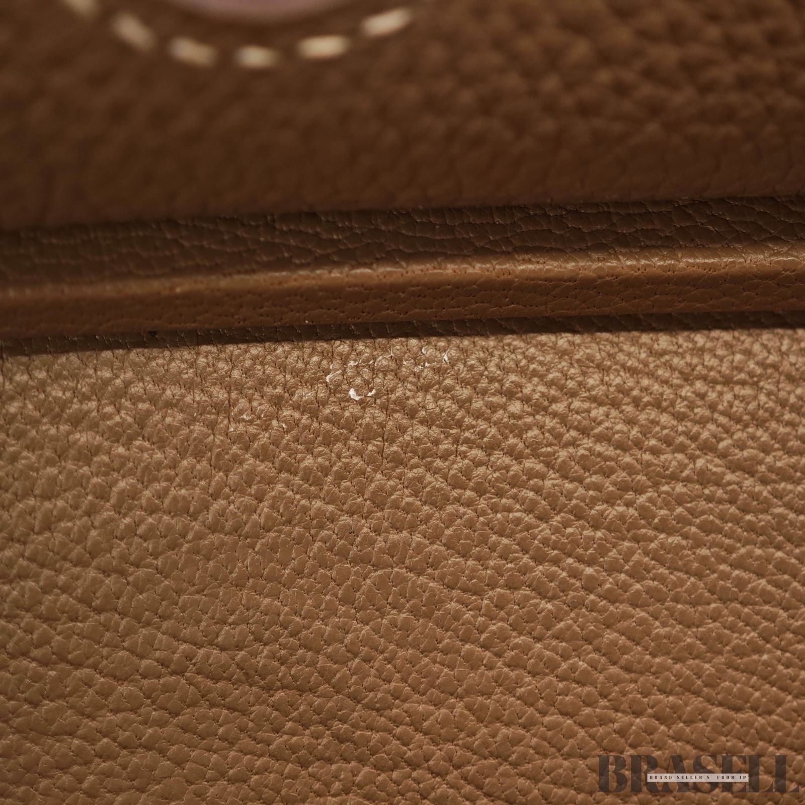 Hermes Birkin 30 Etoupe Togo Leather Tote Handbag Women Authentic Bag w/Box