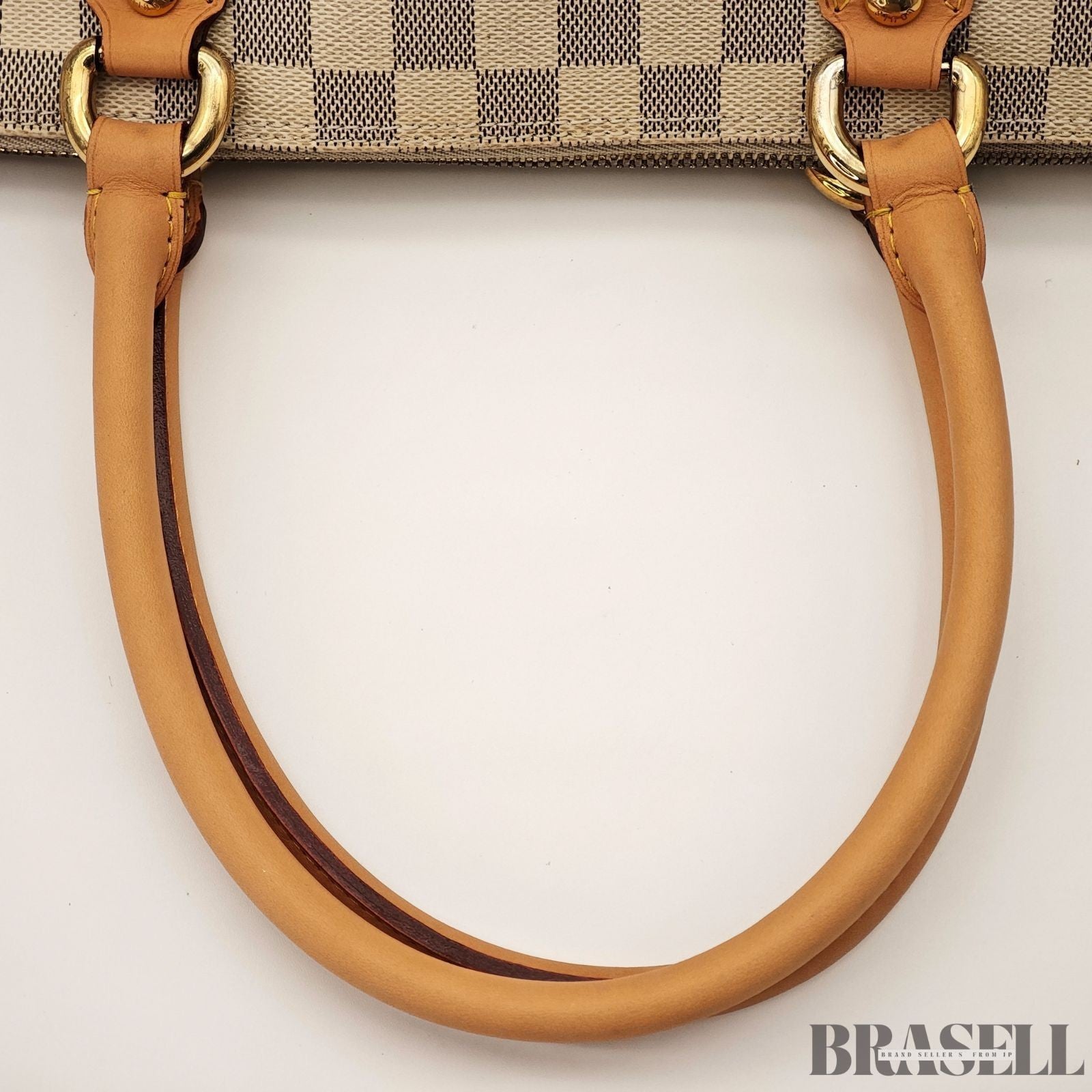 LOUIS VUITTON Saleya MM N51185 Tote Bag Damier Azur White Large Women's