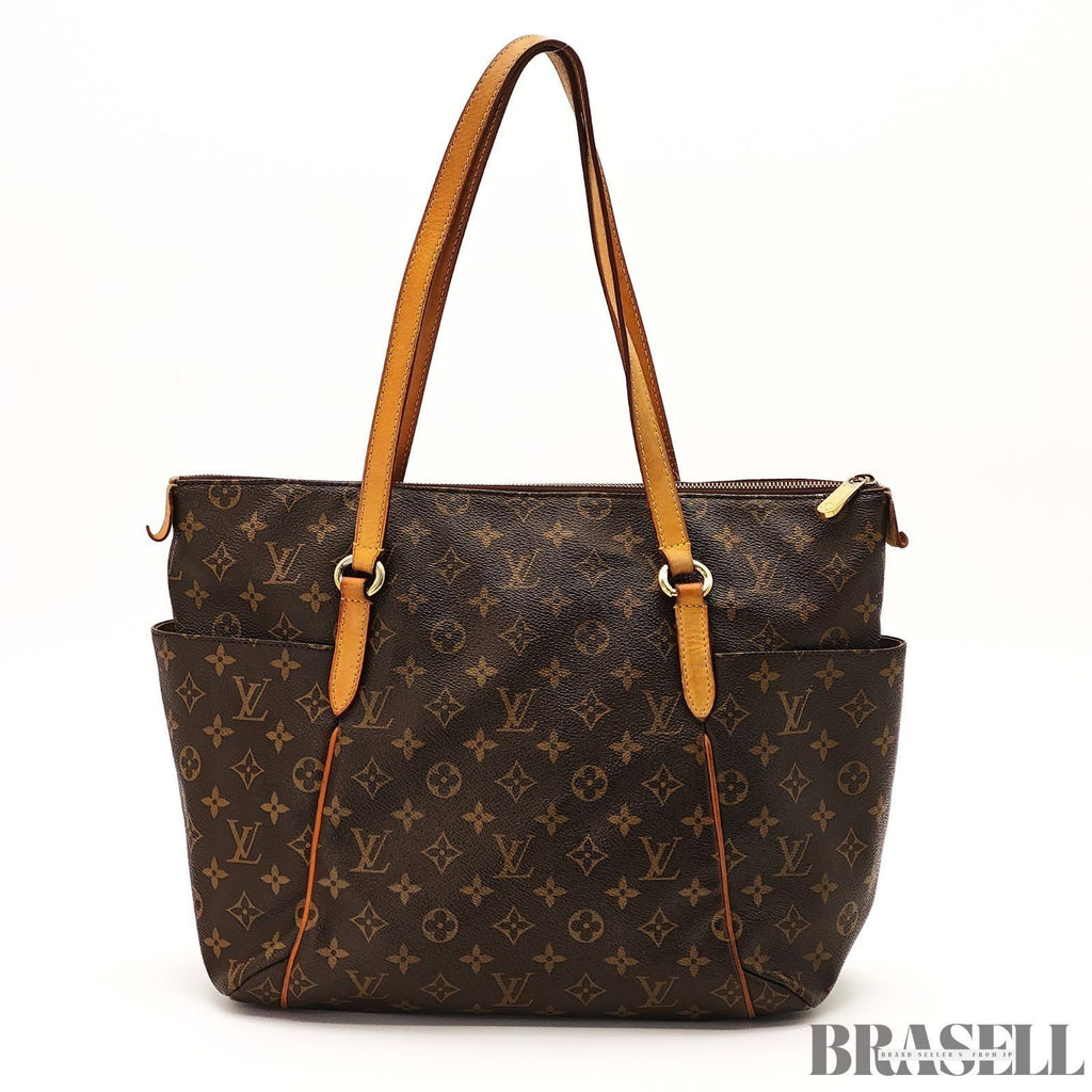 LOUIS VUITTON Totally MM M41015 Monogram Canvas Shoulder Bag Tote Bag Brown