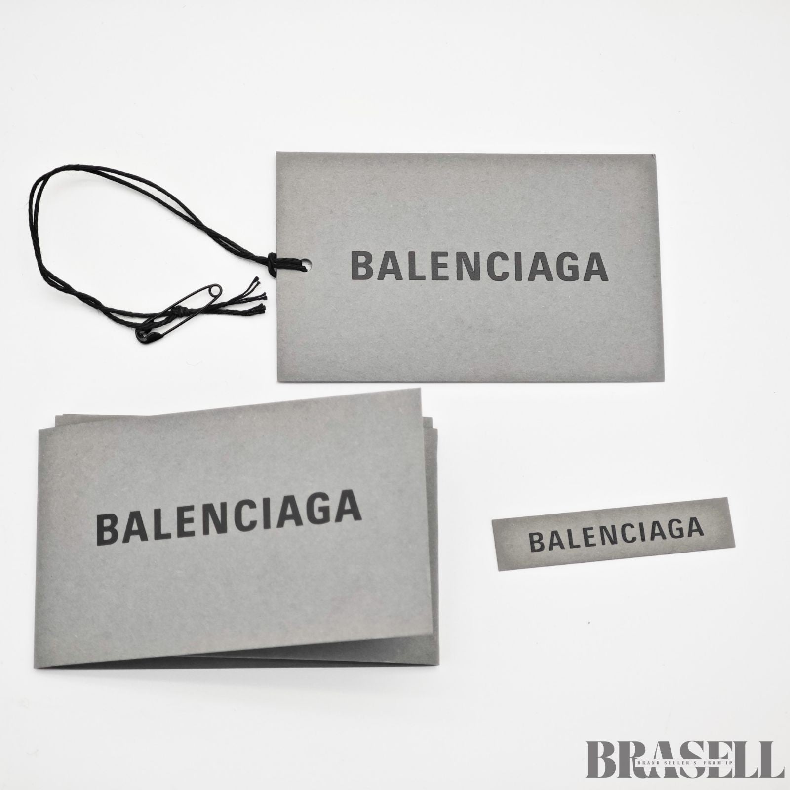 BALENCIAGA Navy Cabas XS 390346-1000 Handbag/Shoulder Bag 2-Way Black
