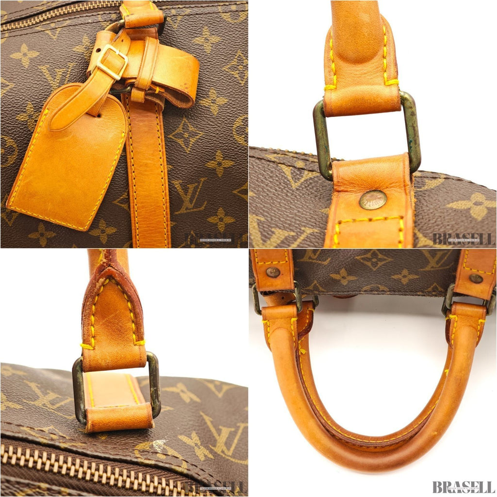 Louis Vuitton Keepall 50 Monogram M41426 Bag Boston Bag Large Capacity Brown
