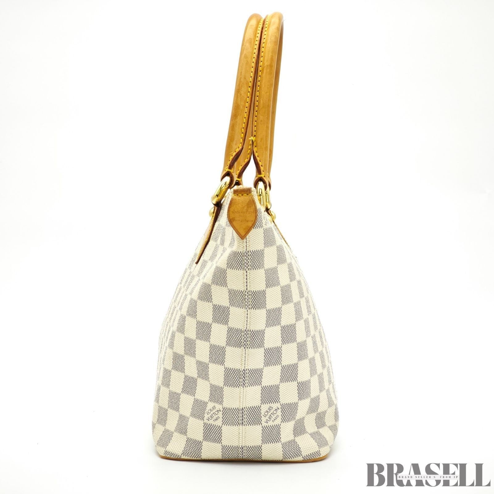 LOUIS VUITTON Saleya PM N51186 Damier Azur Tote Bag Ivory Women’s