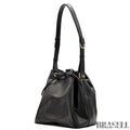 Louis Vuitton Epi Petit Noé Noir M59012 Bucket One Shoulder Bag Black Women
