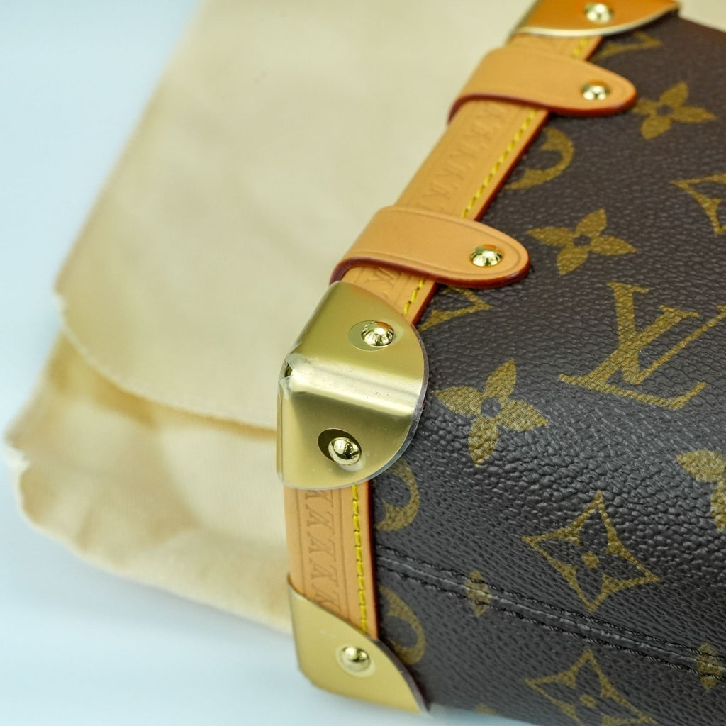 LOUIS VUITTON Monogram Side Trunk PM M46815 Shoulder Bag