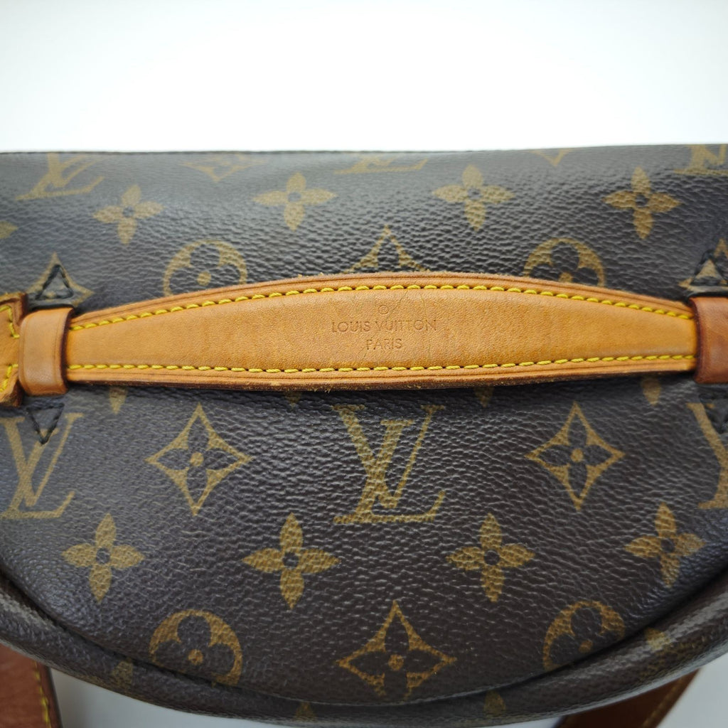 Louis Vuitton Monogram Canvas Body Bag M43644 Brown