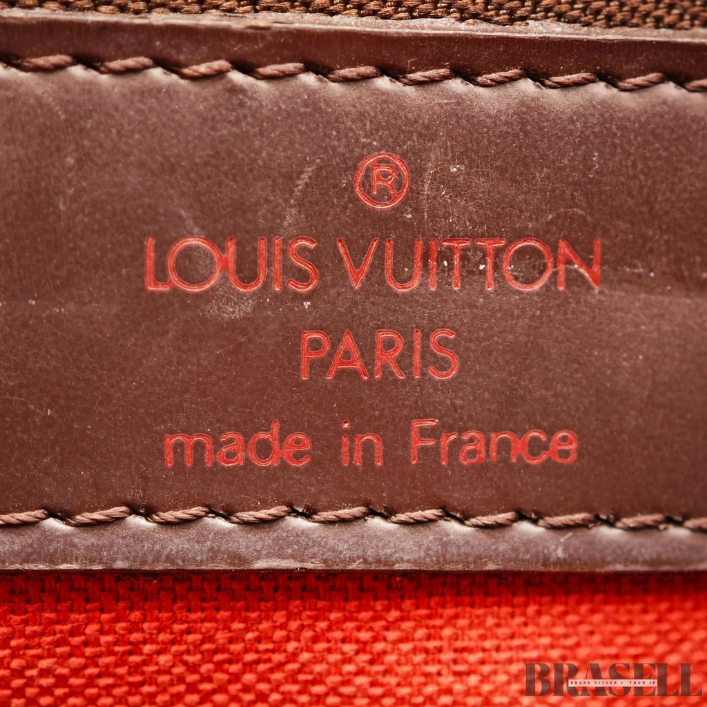 LOUIS VUITTON Chelsea Shoulder Tote Bag Damier Leather Brown N51119 TH0065