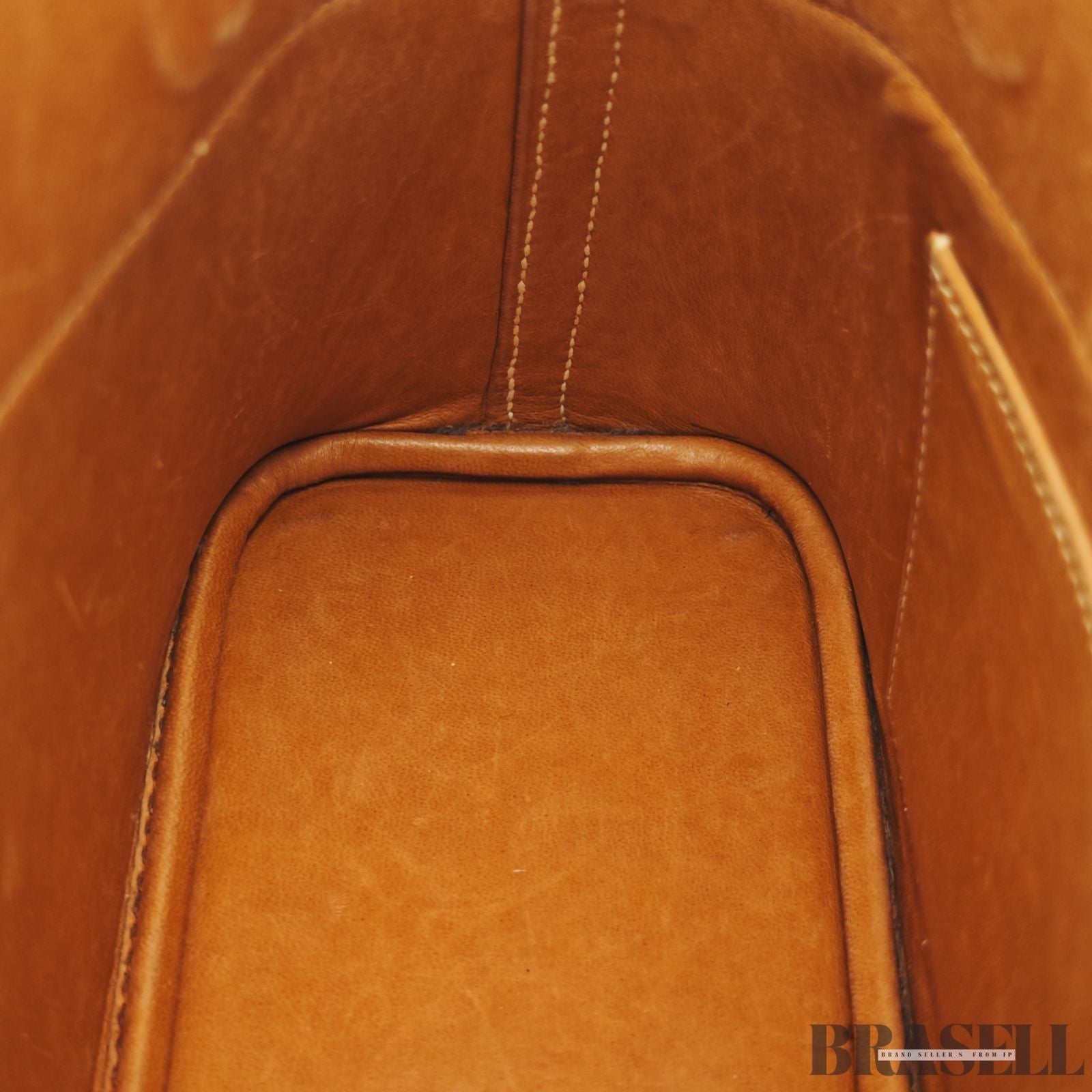 Hermes Bolide 27 Voe Epson 2way Handbag Shoulder Bag Brown Gold