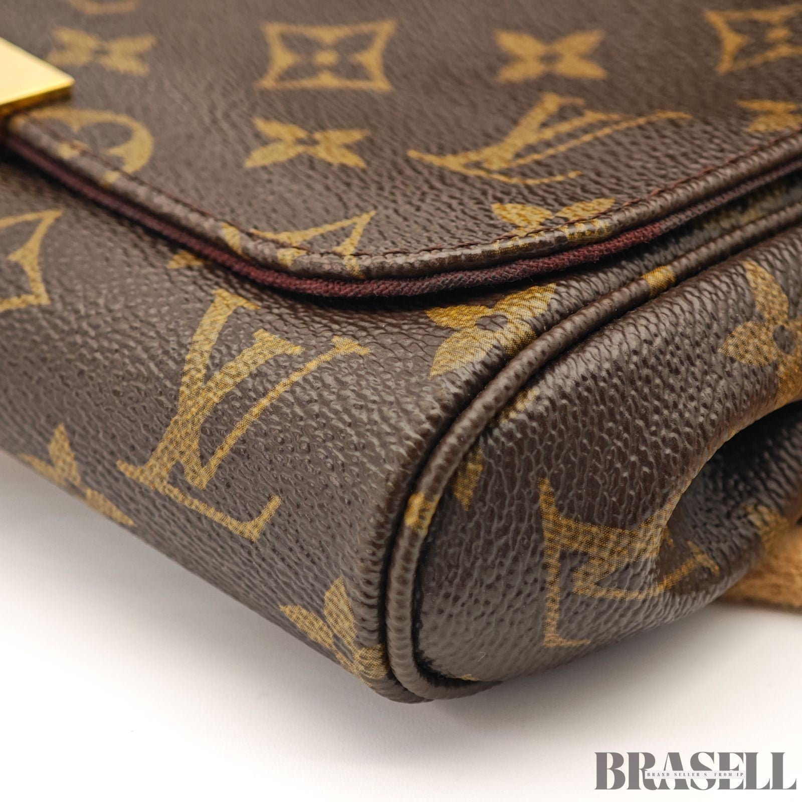 LOUIS VUITTON Monogram Favorit MM Shoulder Bag 2way M40718 Auth FL3175
