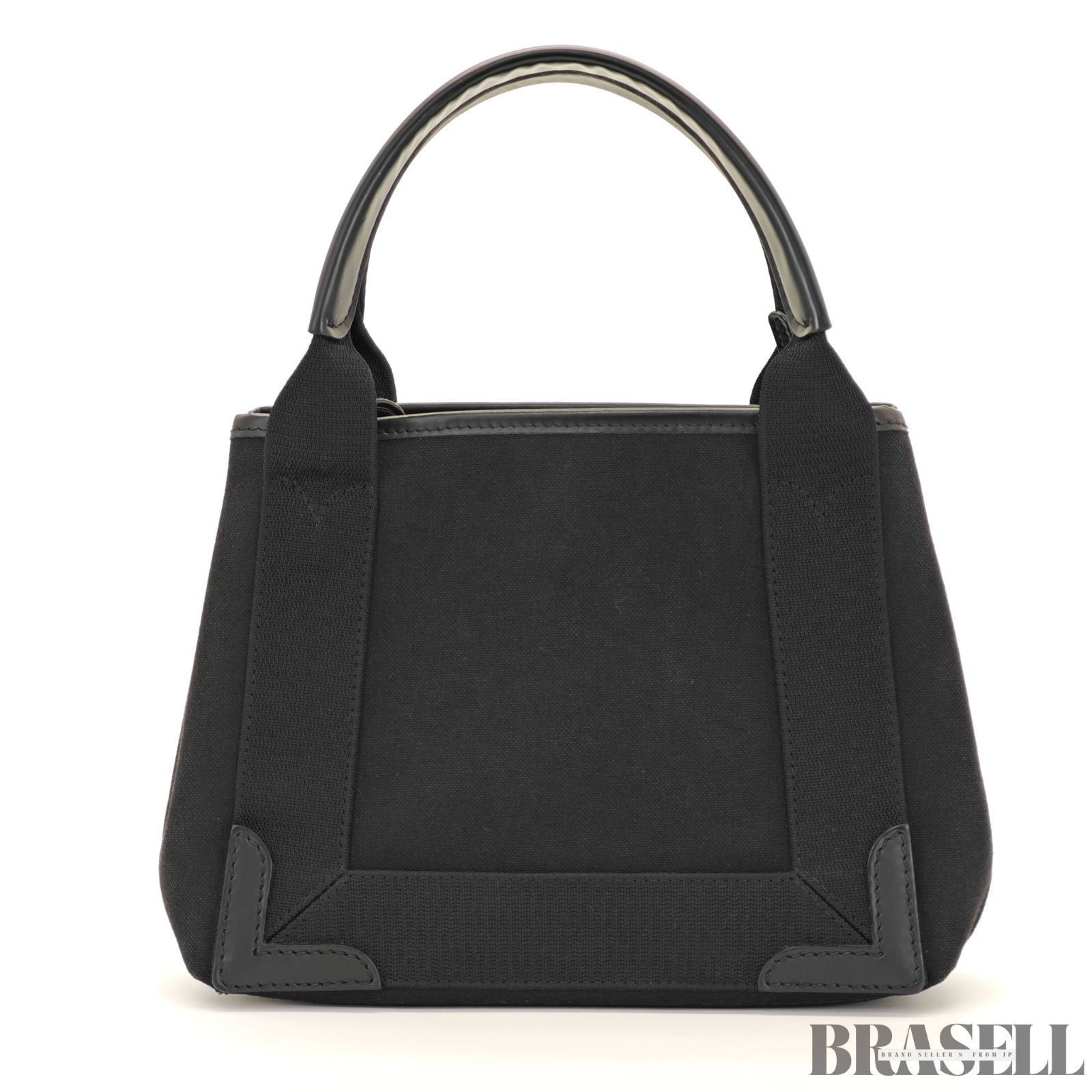 BALENCIAGA Navy Cabas XS 390346-1000 Handbag/Shoulder Bag 2-Way Black