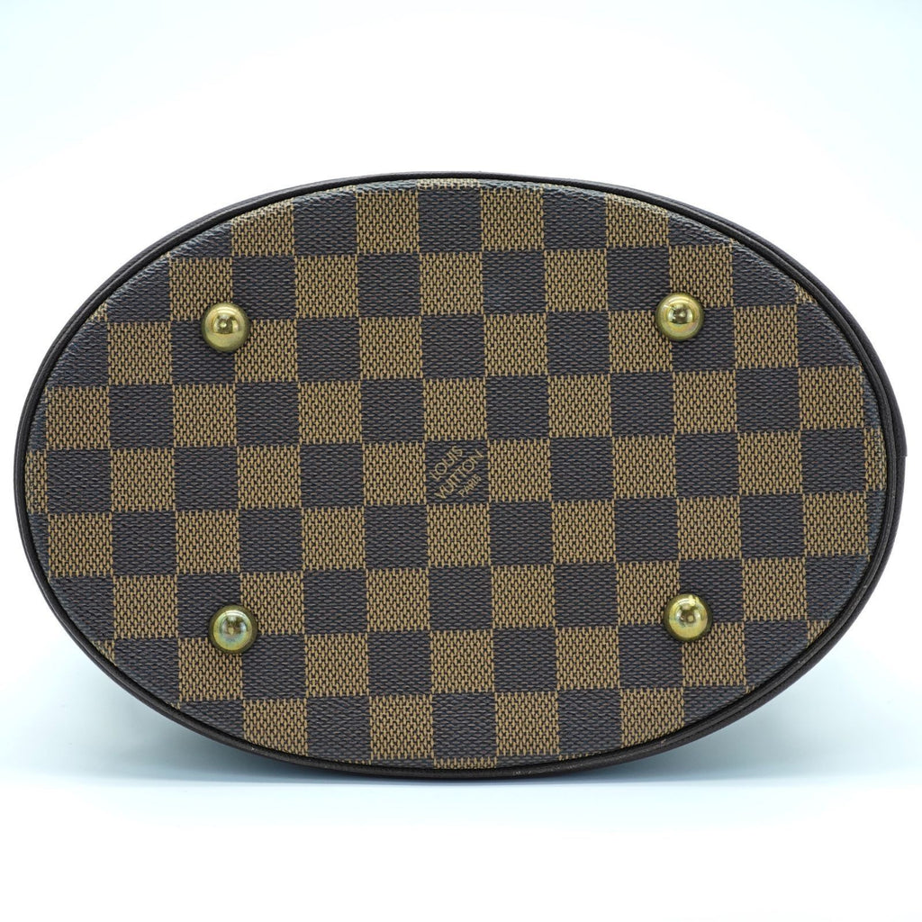 LOUIS VUITTON Damier Male Bucket Bag N42240 Tote Bag Bucket Bag Brown Women's