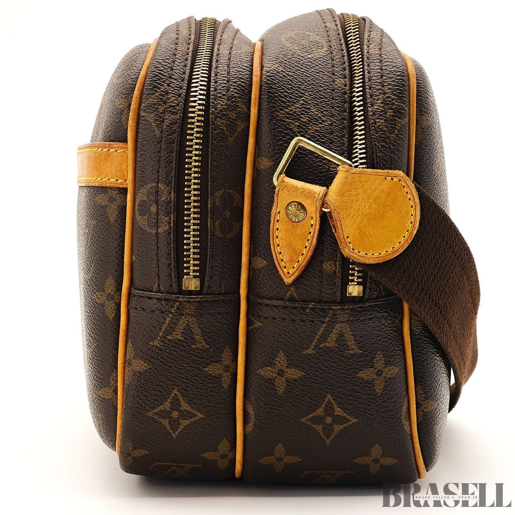 LOUIS VUITTON Reporter PM Crossbody Shoulder Bag Monogram Leather M45254 SP0052