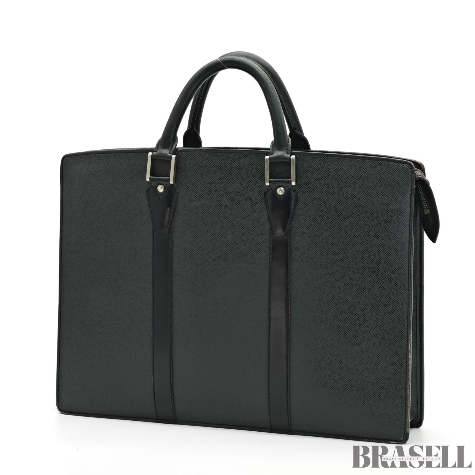 LOUIS VUITTON Taiga Porte-Documents Rosan M30052 Black Briefcase Men and Women