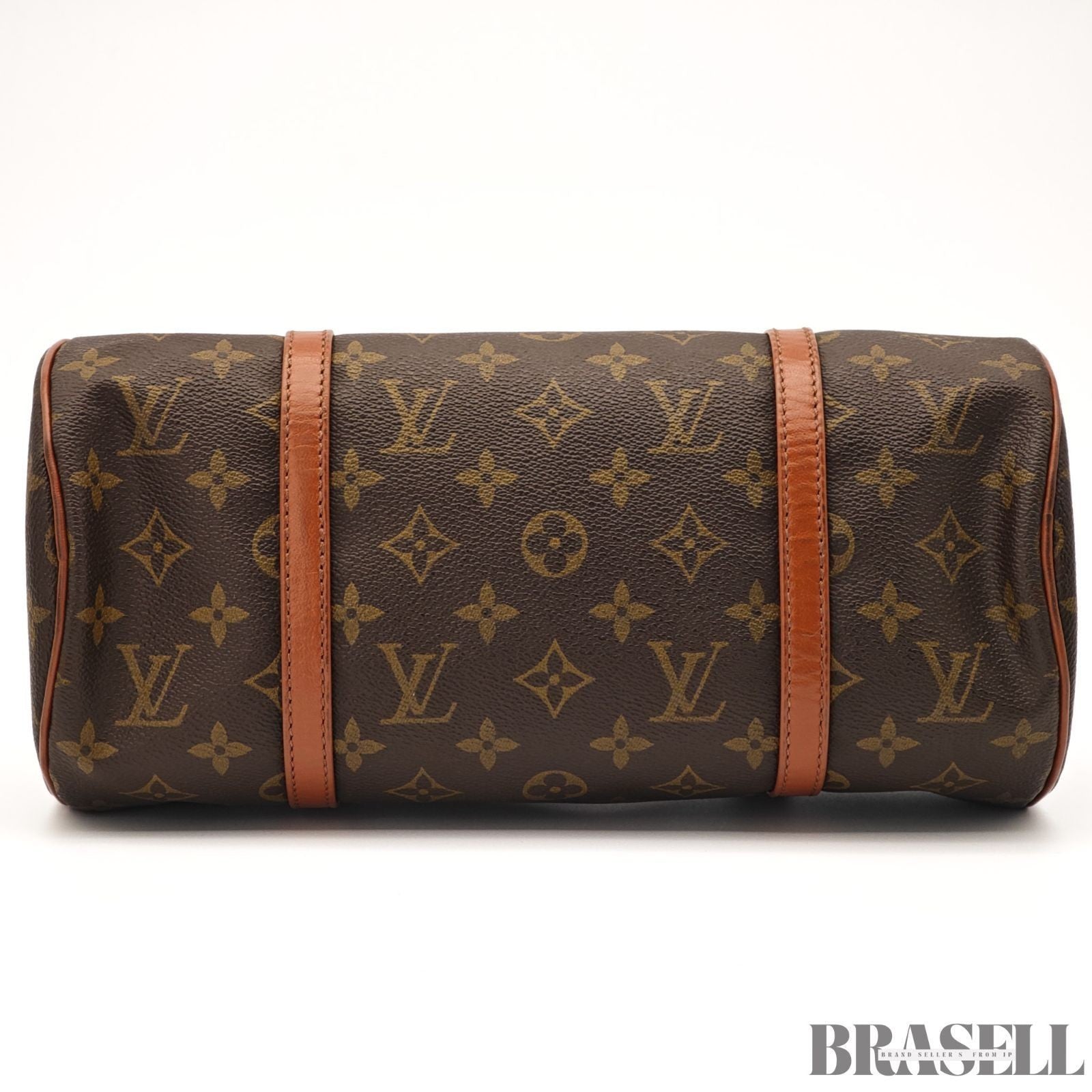 LOUIS VUITTON Monogram Papillon 30 M51385 HandBag Mini Boston Bag Brown France