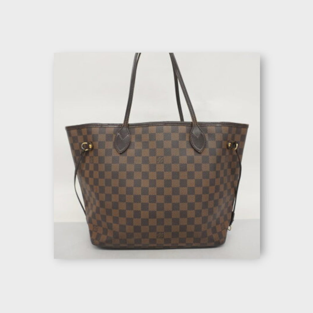 Louis Vuitton Tote Bag Damier Neverfull MM N40599 Ebene Ladies【B】