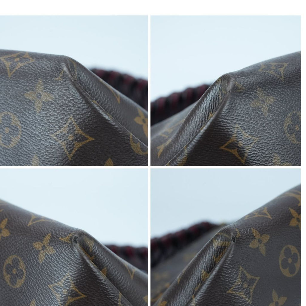 LOUIS VUITTON M55090 Monogram Mini Zipped Hobo 2-Way Shoulder Bag/Handbag