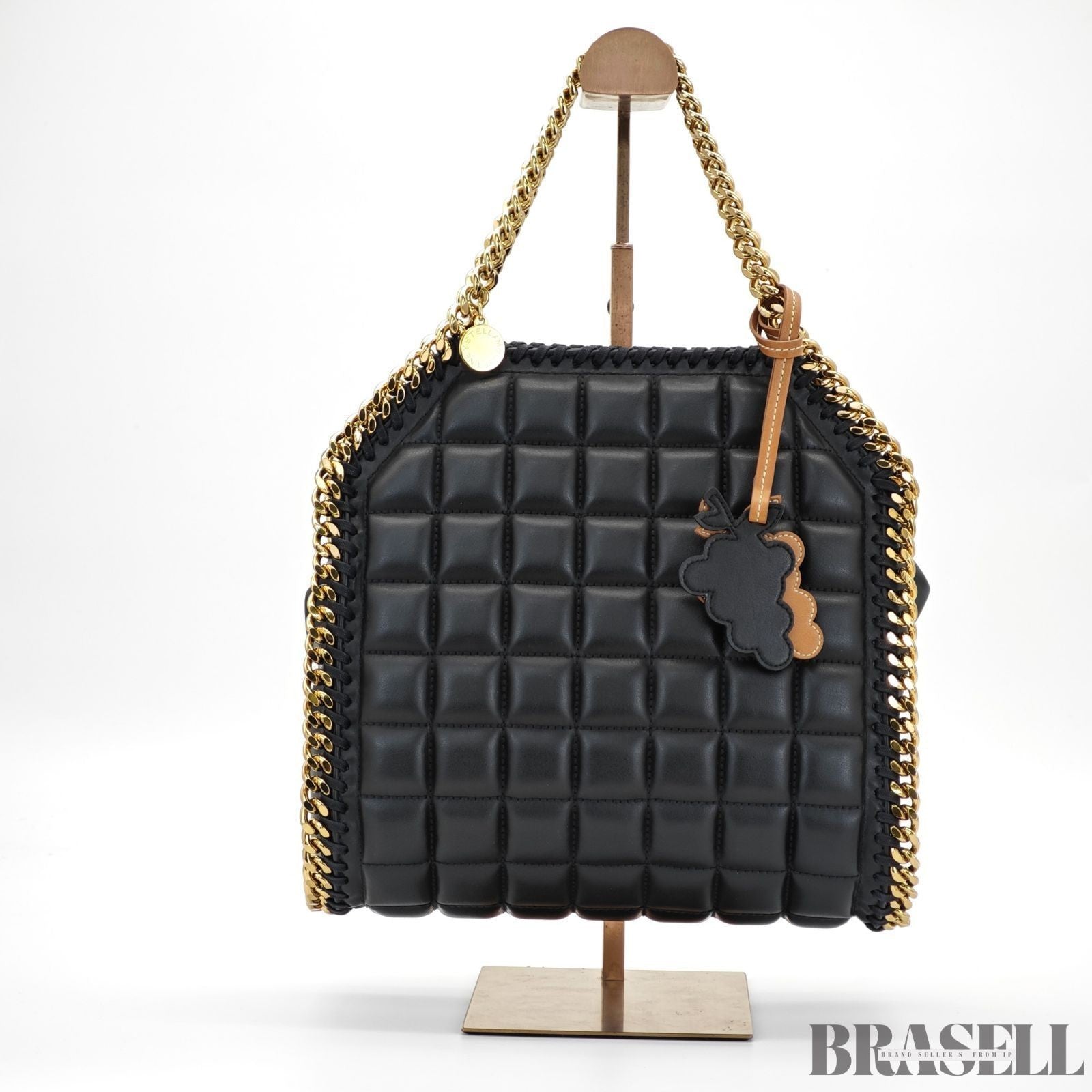 Stella McCartney Falabella 371223WP0269 Handbag/Shoulder Bag Embossed Gold Chain